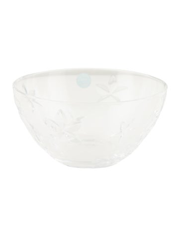 Pre-owned Tiffany & Co Women's Crystal Serving Bowl In Transparent