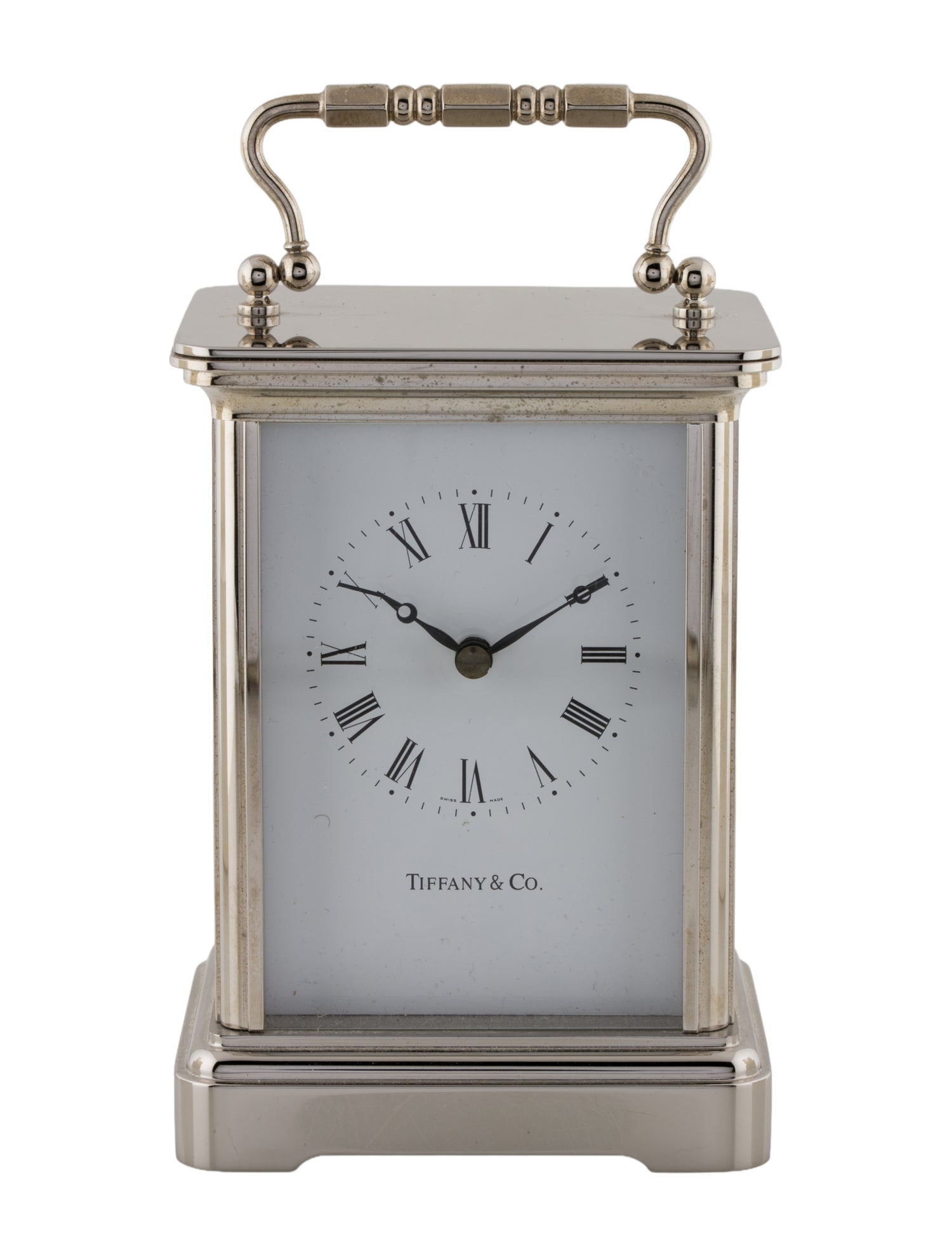 Tiffany & Co. Tiffany & Co. Brass Carriage Clock
