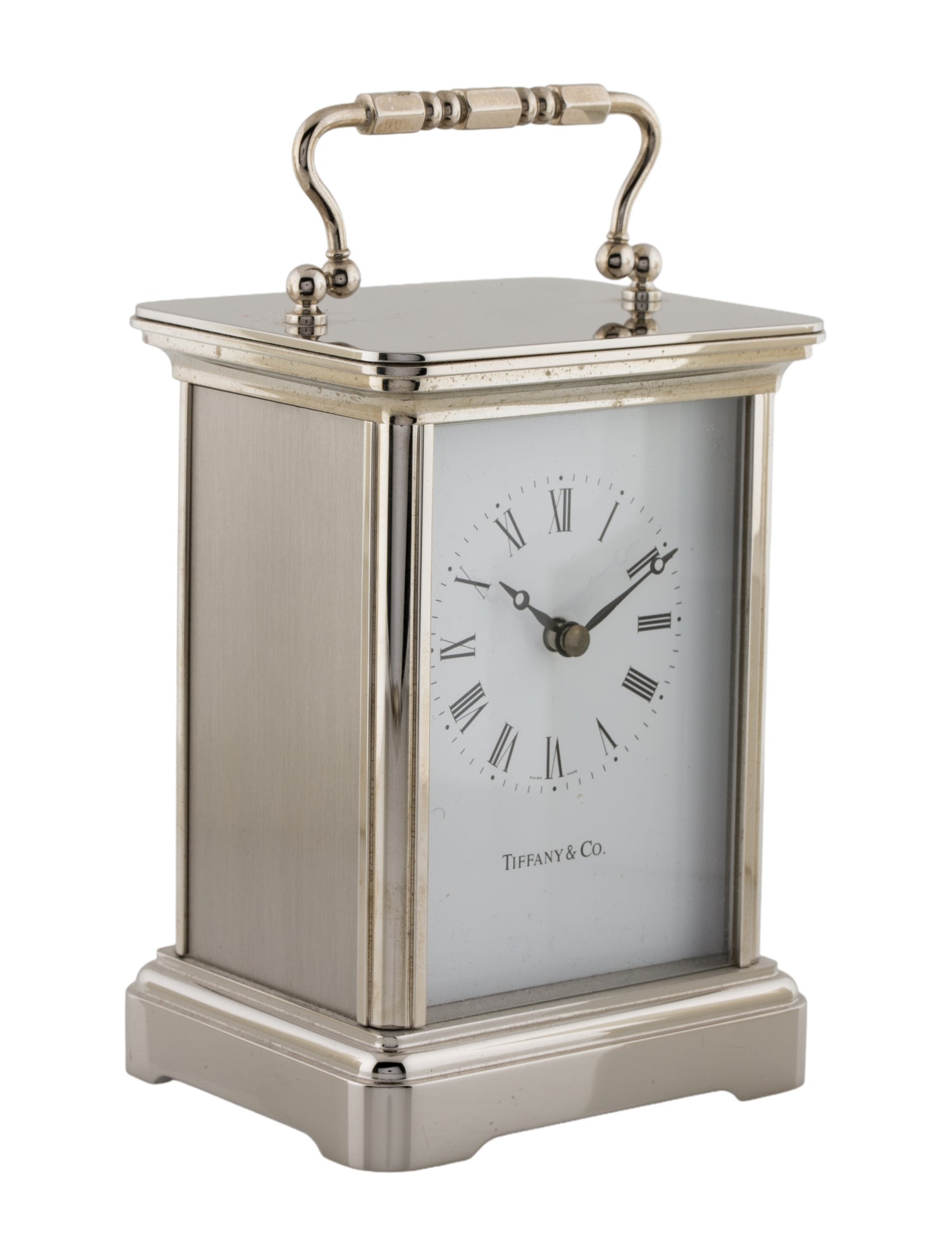 Tiffany & Co. Tiffany & Co. Brass Carriage Clock
