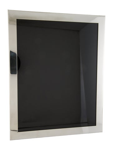 Pre-owned Tiffany & Co 8 X 10 Pewter Picture Frame In Silver