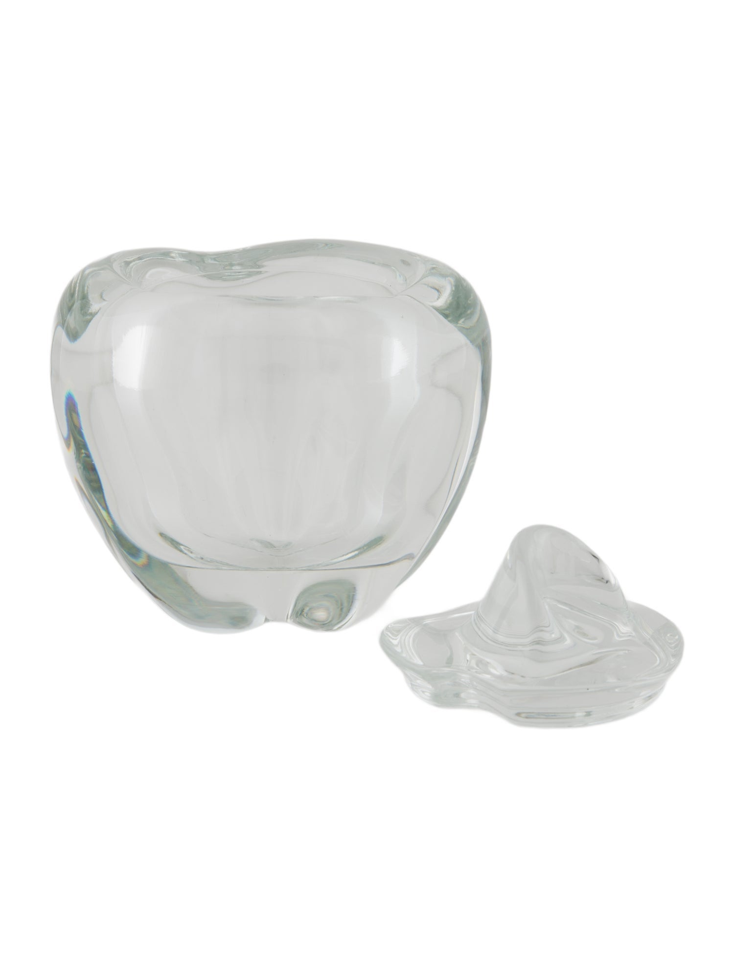 Tiffany & Co. Tiffany & Co. Crystal Apple Jar
