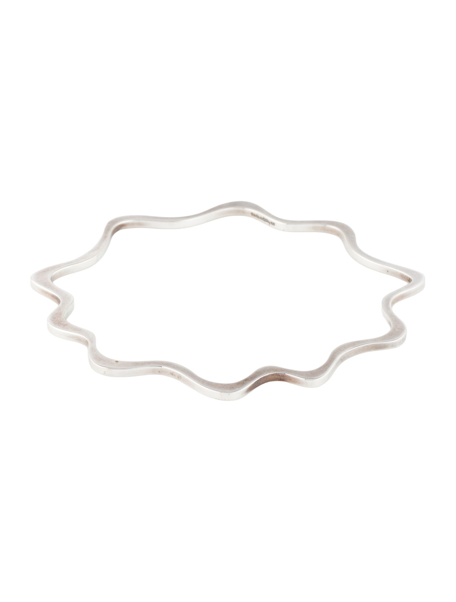 Tiffany & Co. Equus Wave Bangle Bracelet