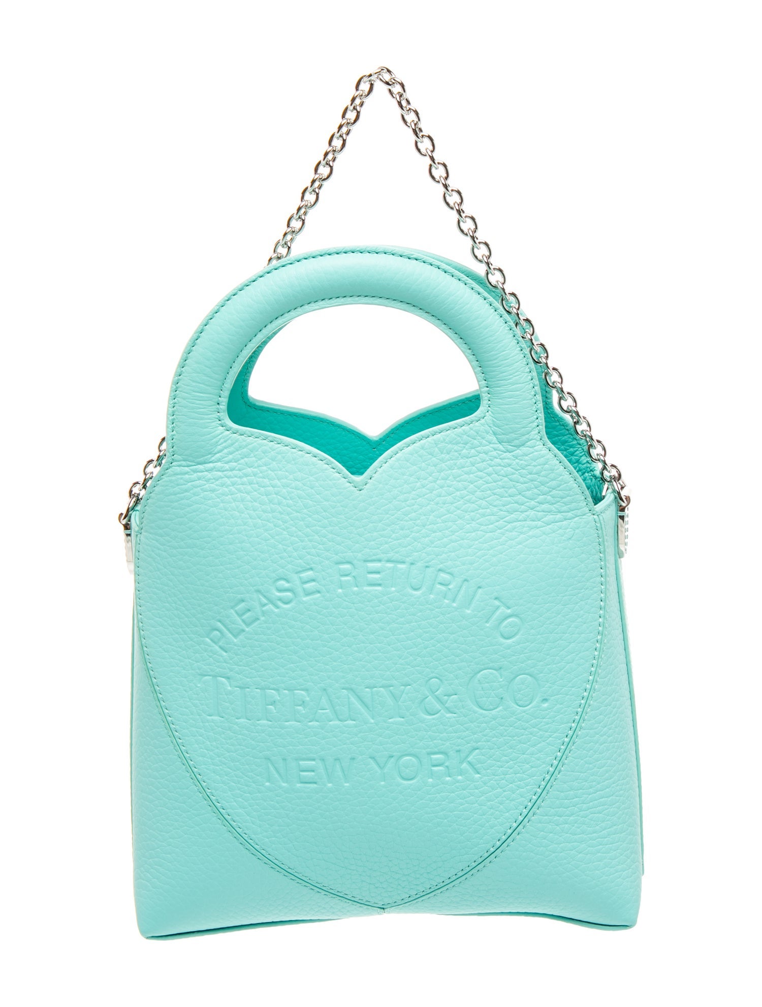 Tiffany & Co. Leather Top Handle Bag