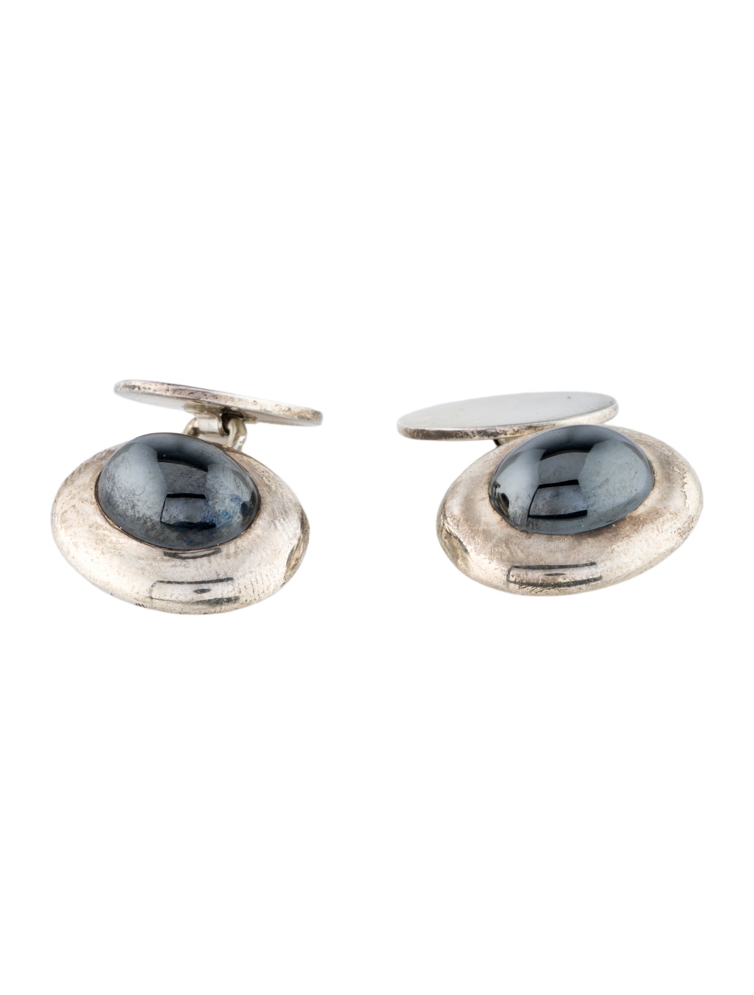 Tiffany & Co. Vintage Hematite Cufflinks