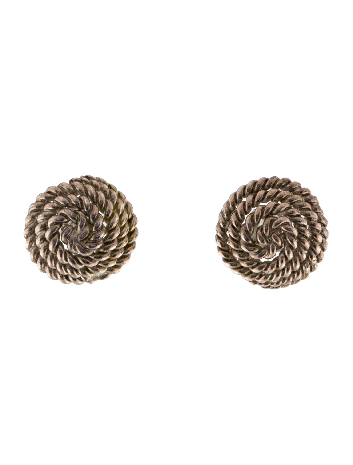 Tiffany & Co. Rope Coil Stud Earrings