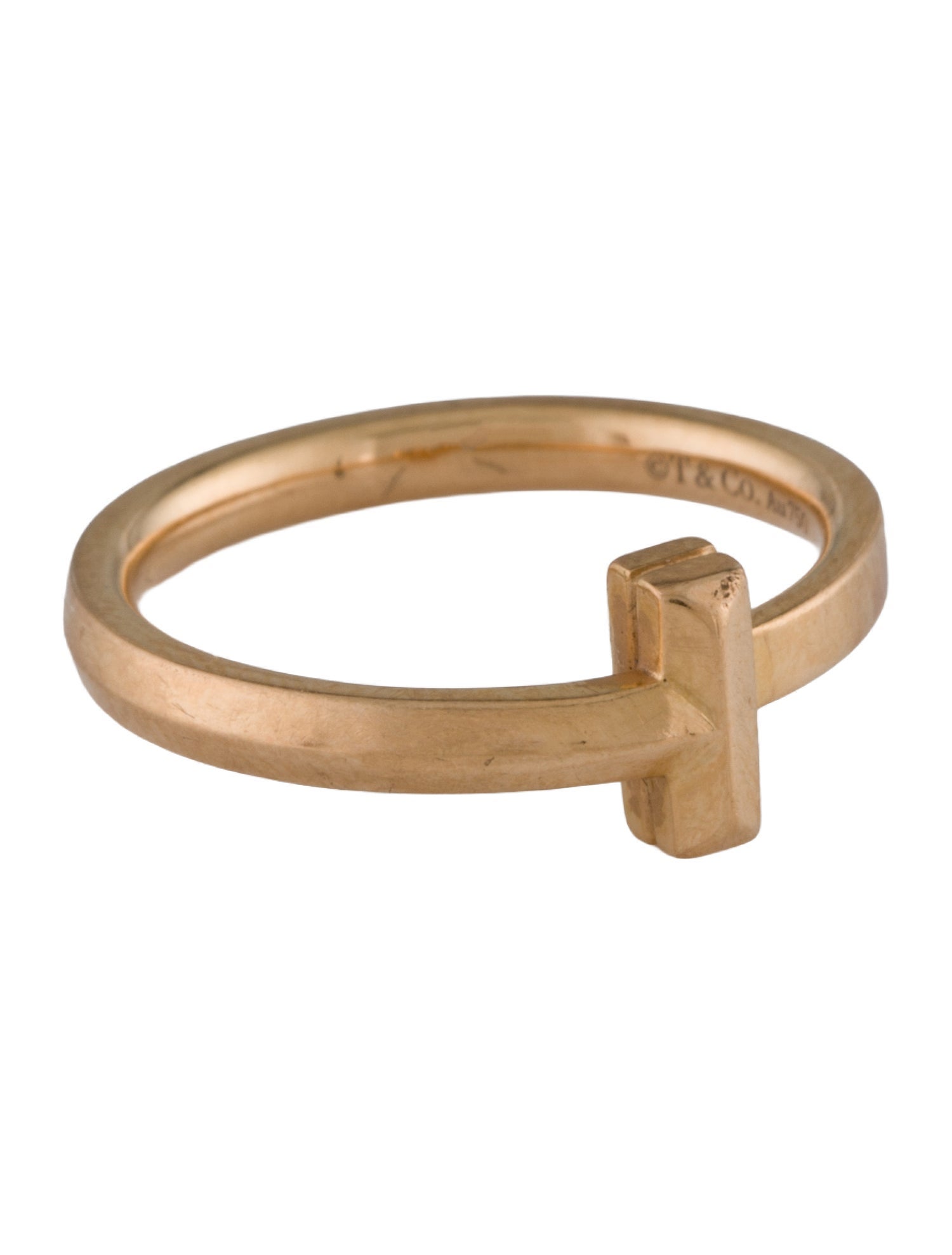 Tiffany & Co. 18K T1 Ring