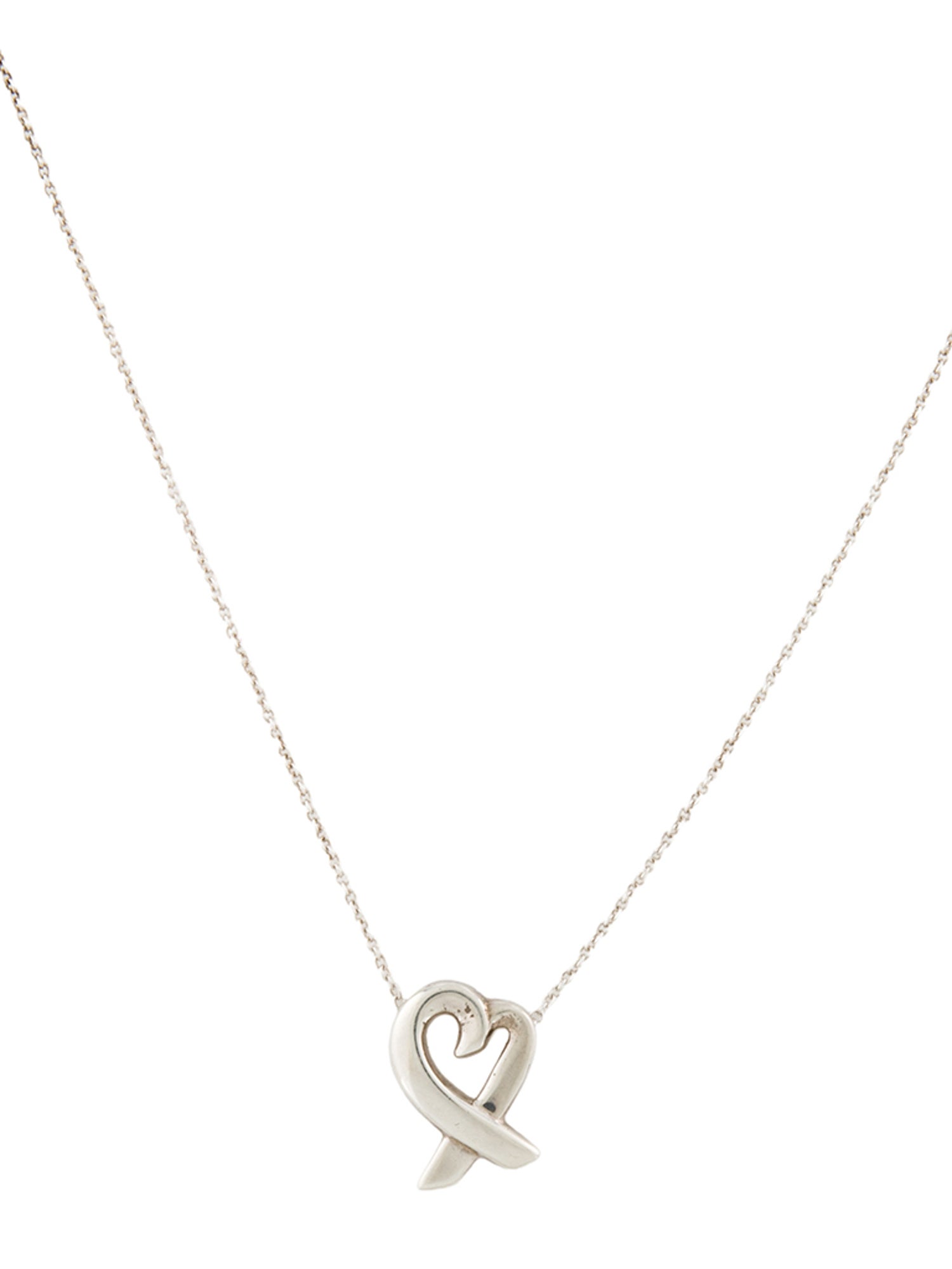 Tiffany & Co. Loving Heart Pendant Necklace