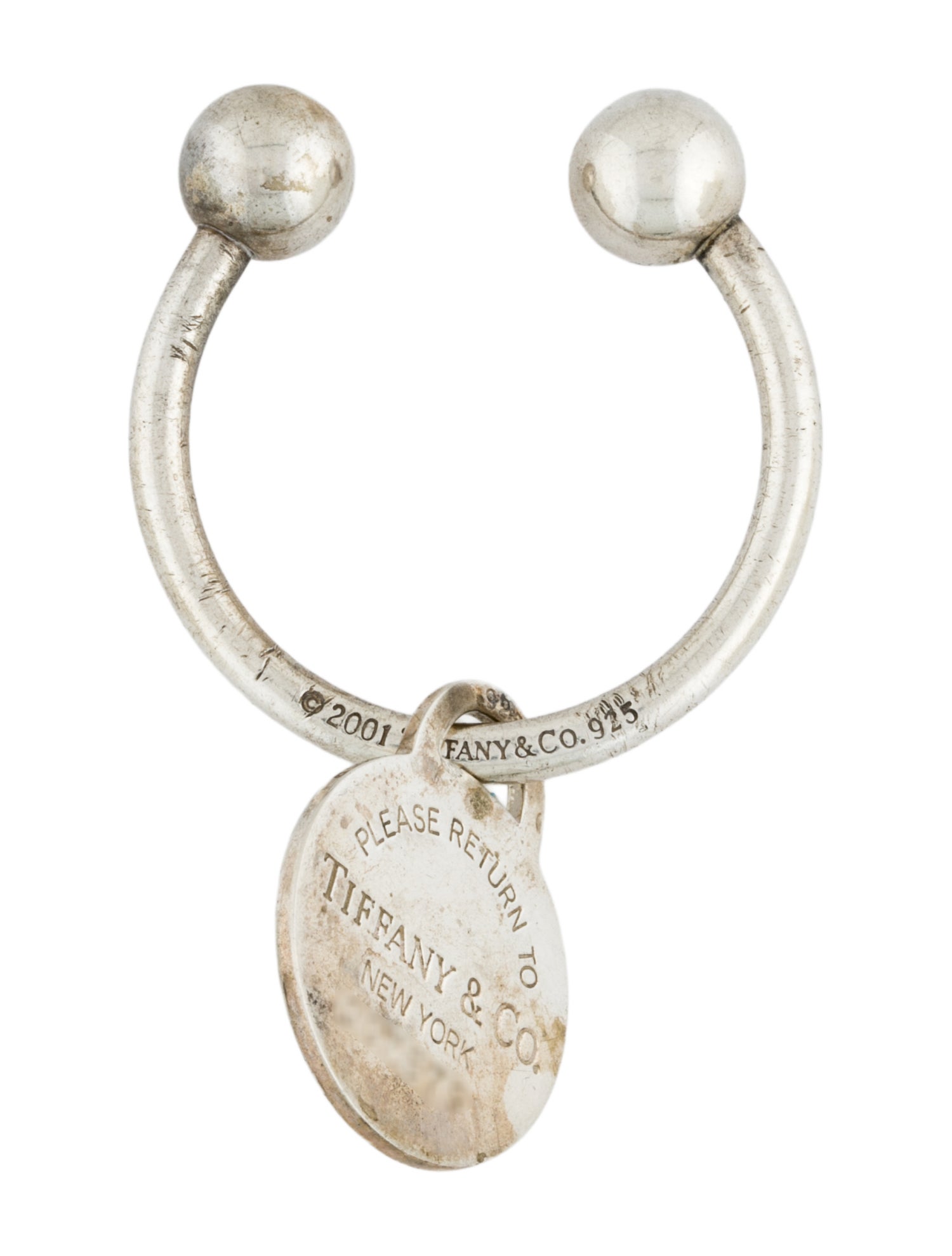 Tiffany & Co. Logo Keychain