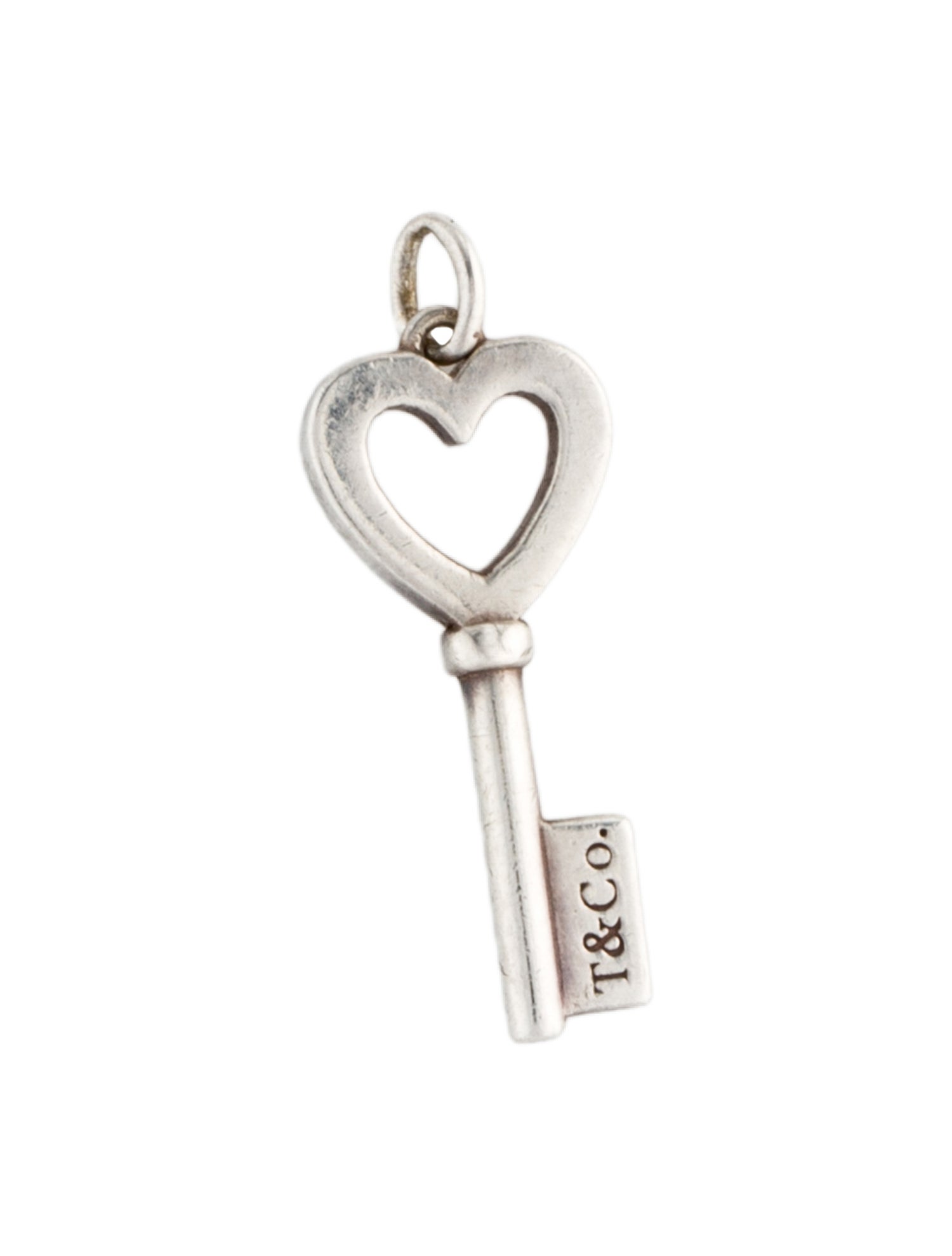 Tiffany & Co. Heart Key Charm