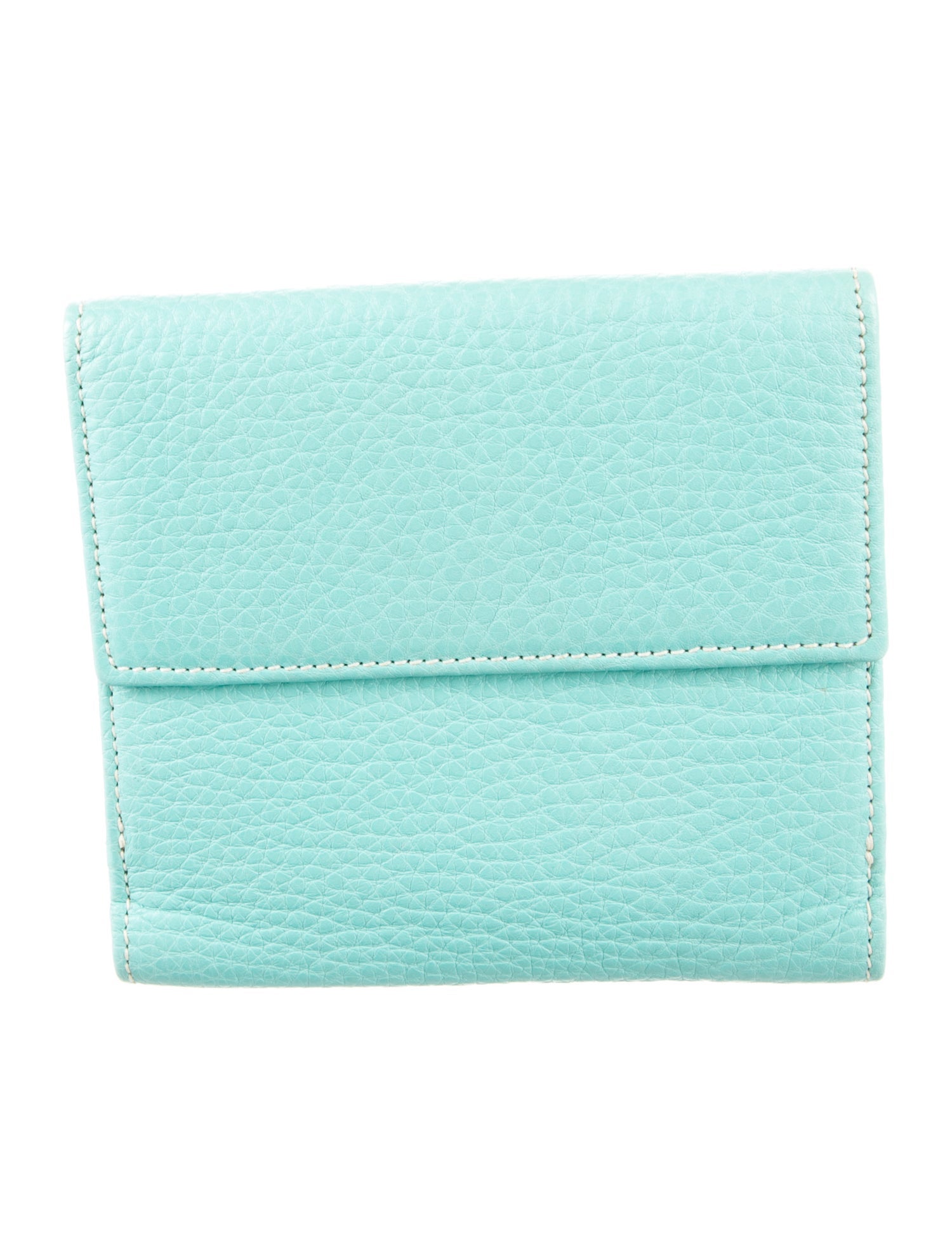 Tiffany & Co. Leather Compact Wallet