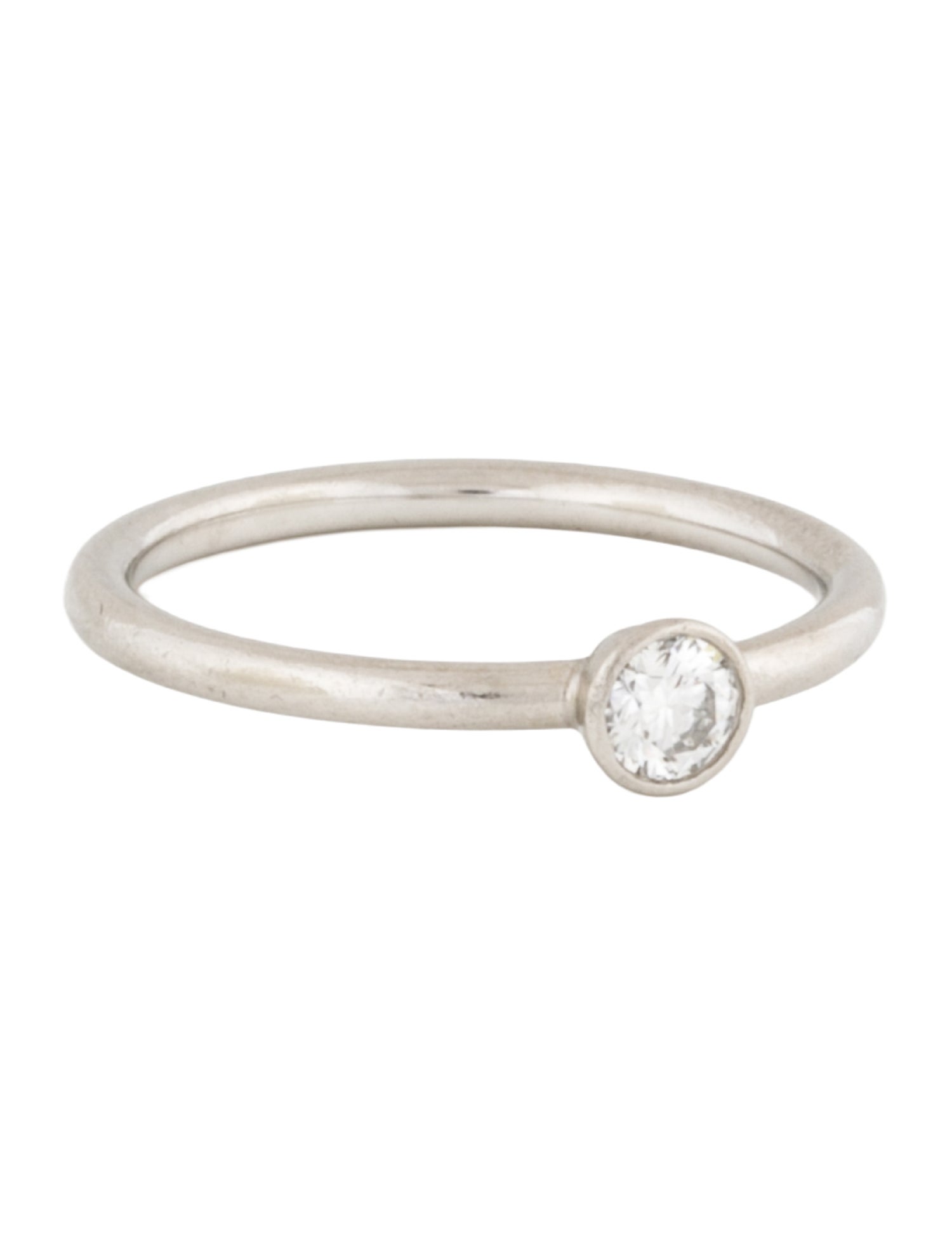 Tiffany & Co. Platinum Diamond Engagement Ring