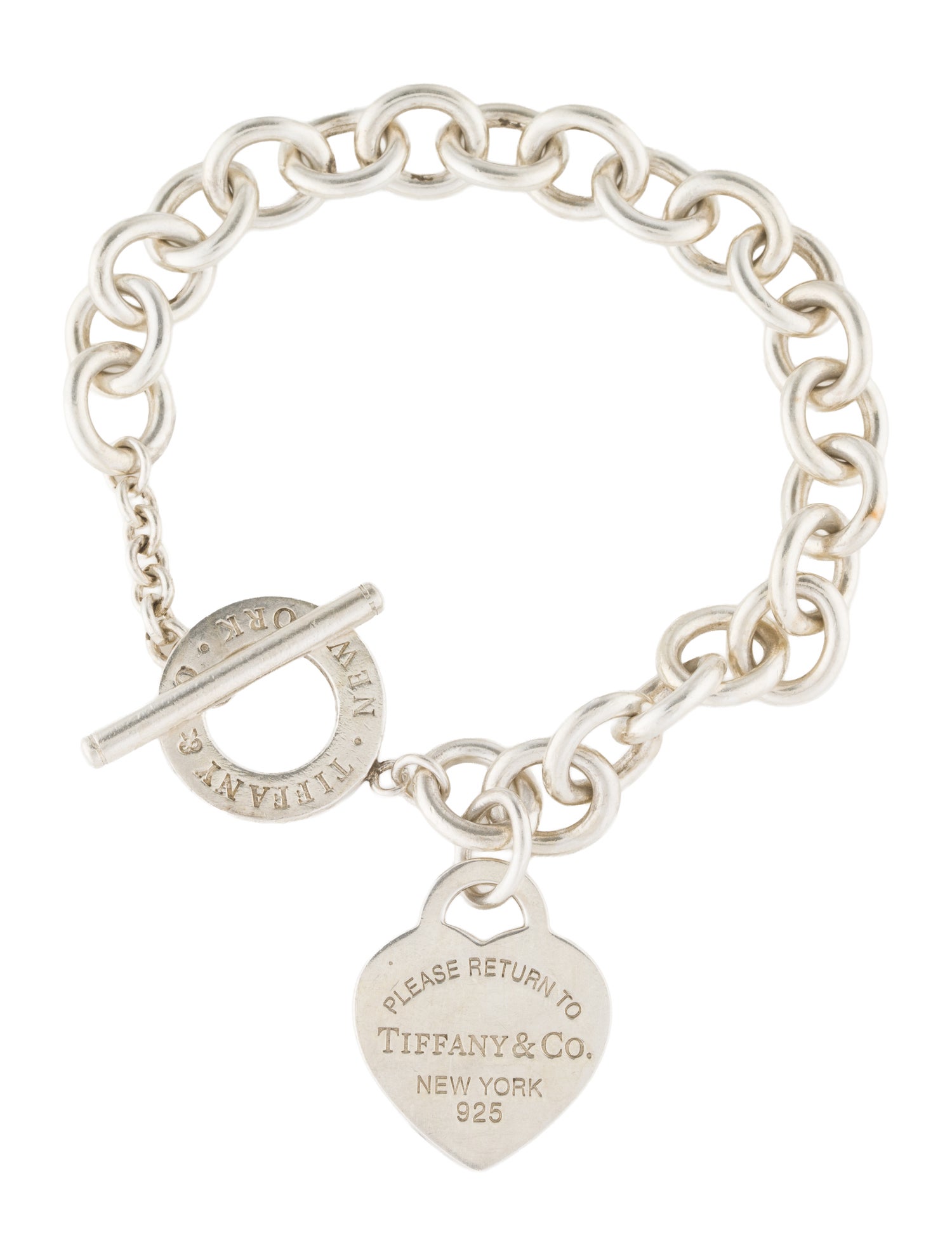 Tiffany & Co. Heart Tag Toggle Bracelet