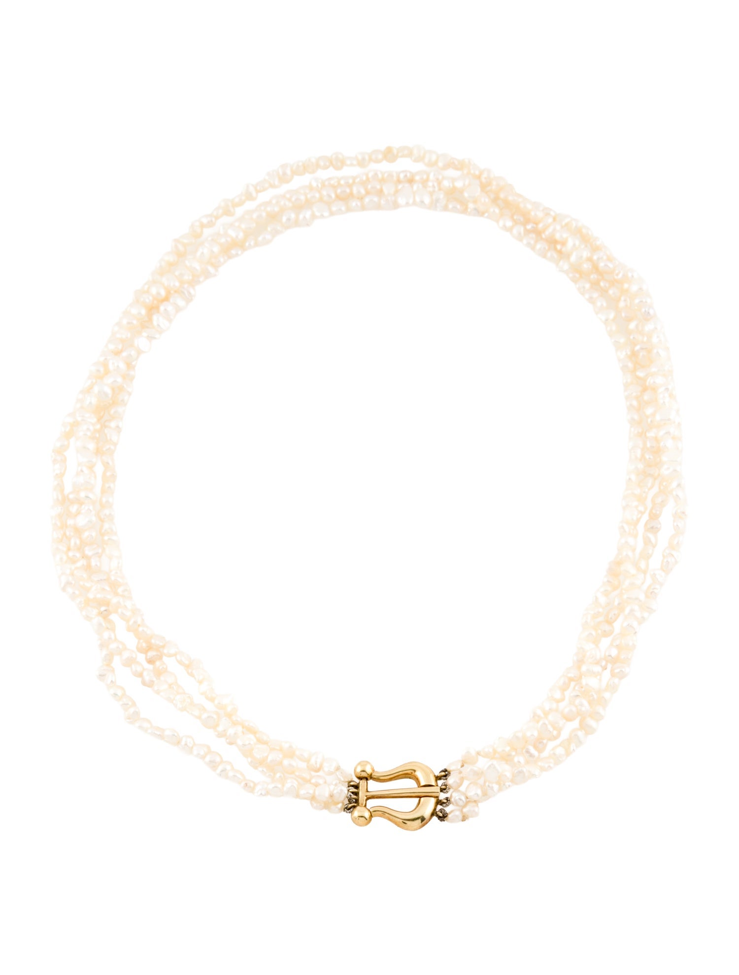 Tiffany & Co. Vintage 18K Pearl Torsade Necklace