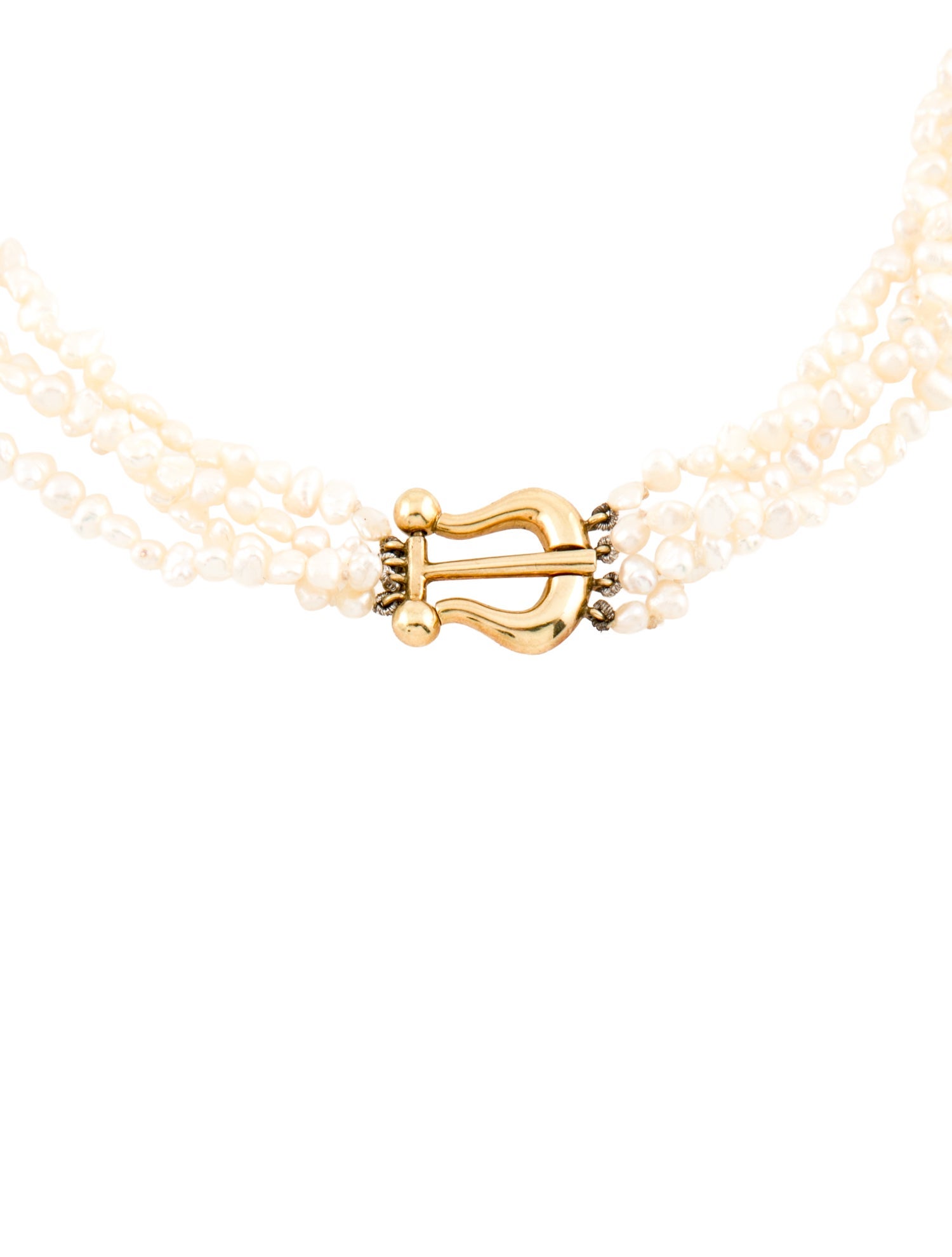 Tiffany & Co. Vintage 18K Pearl Torsade Necklace