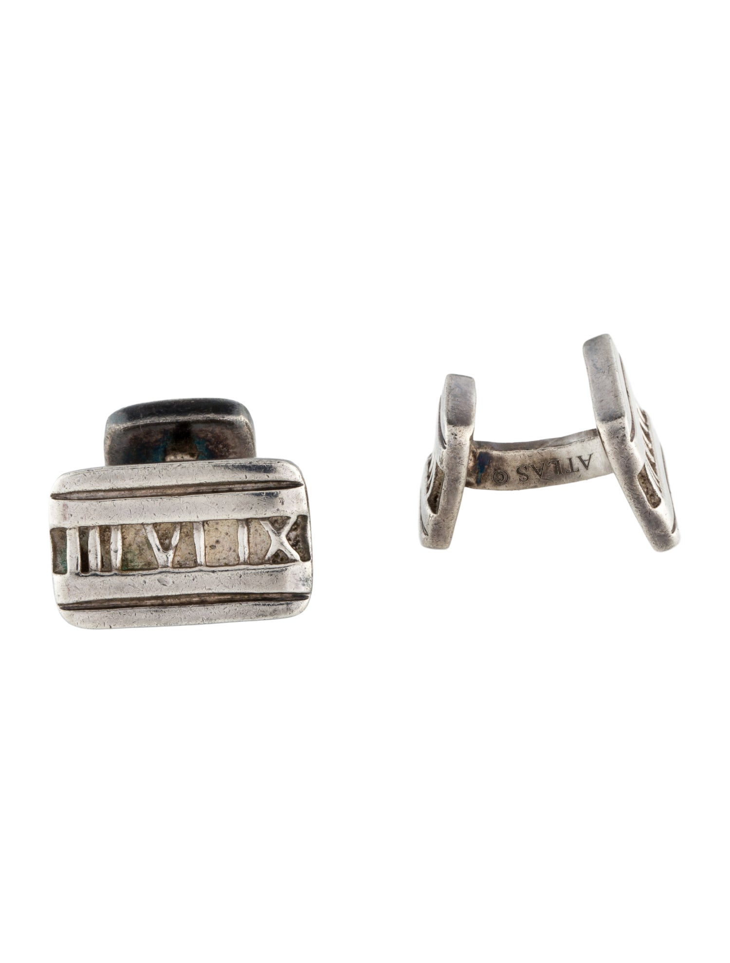 Tiffany & Co. Vintage Atlas Cufflinks