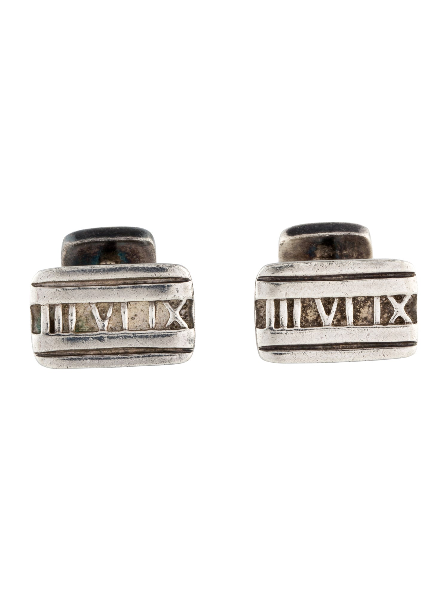 Tiffany & Co. Vintage Atlas Cufflinks