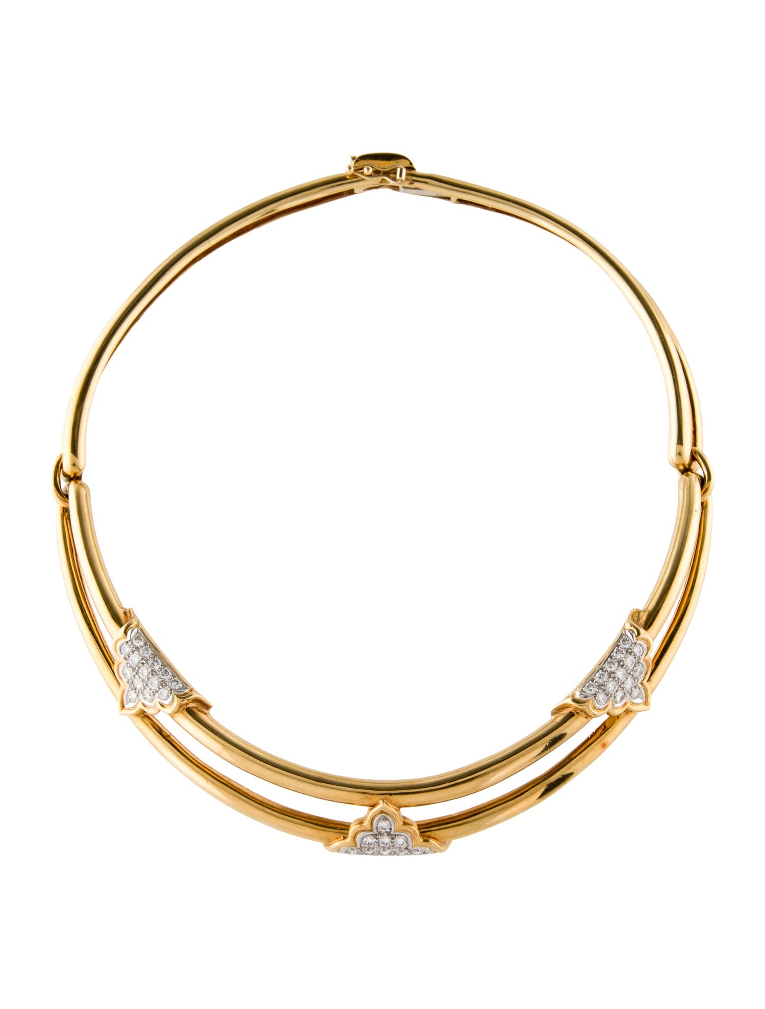 Tiffany & Co. Vintage 2.08ctw Diamond Collar