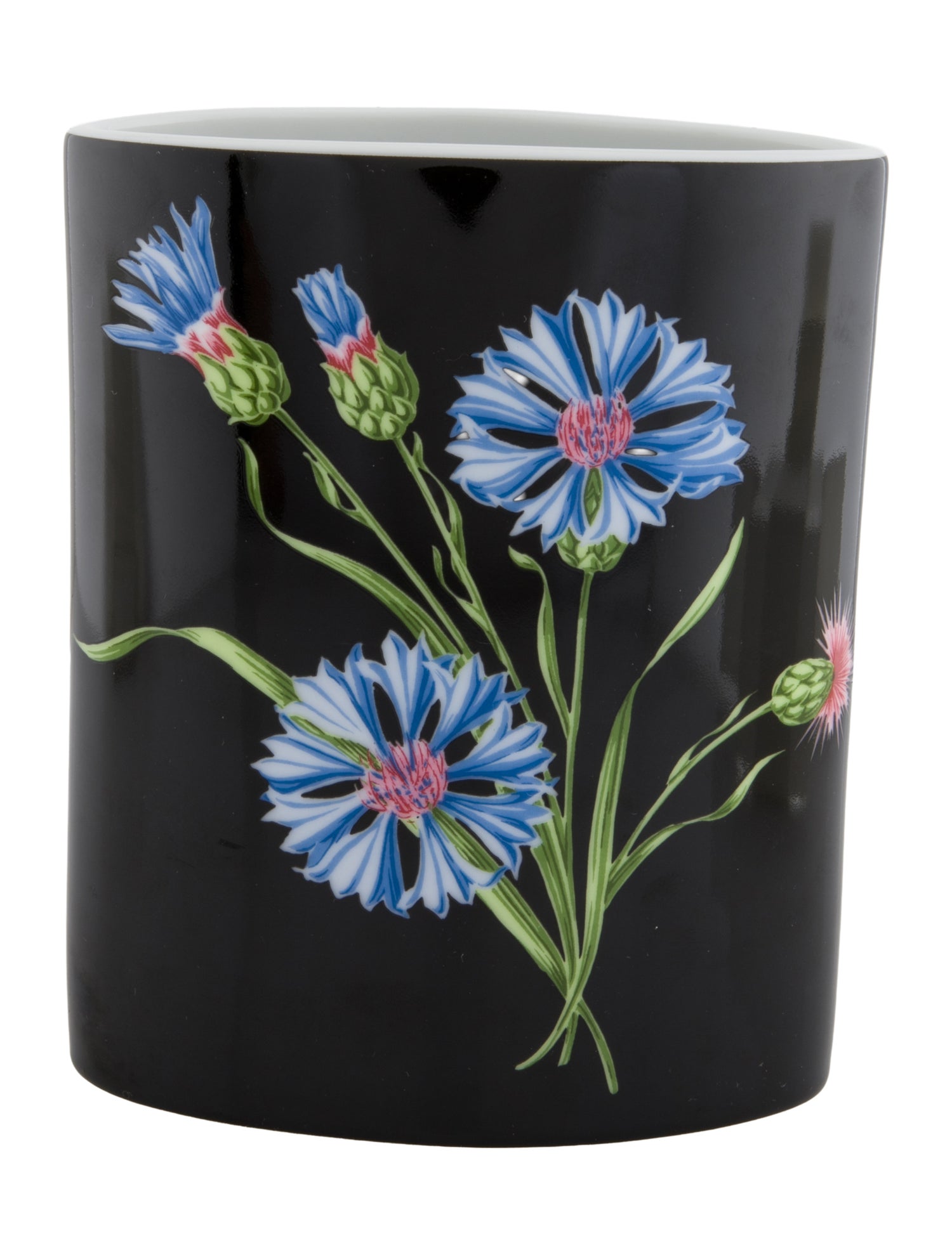 Tiffany & Co. Tiffany Wildflowers Oval Vase
