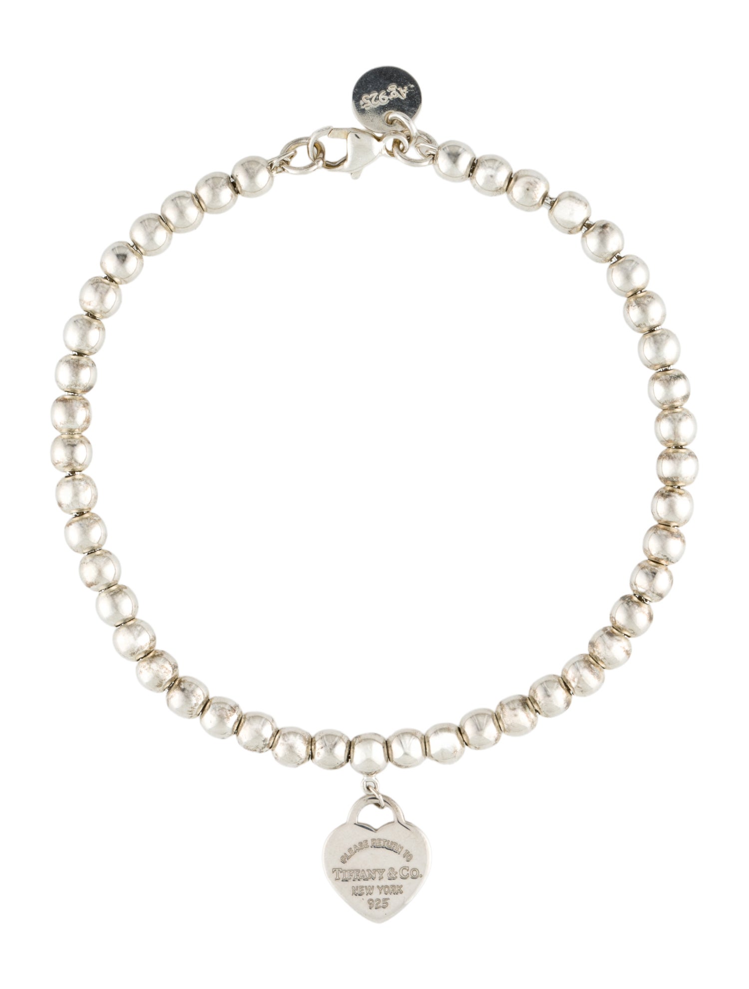 Tiffany & Co. Blue® Heart Tag Bead Bracelet