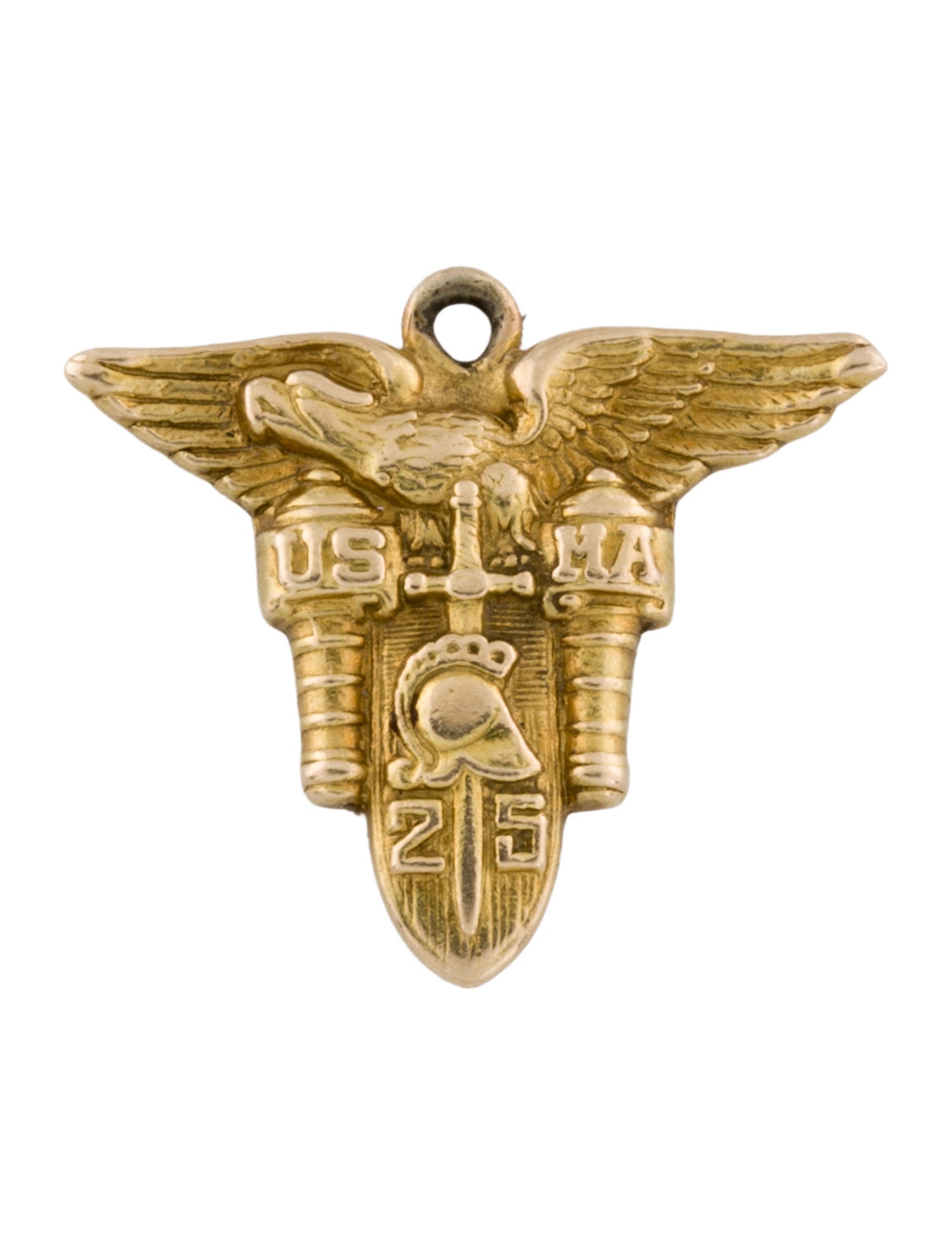 Tiffany & Co. Antique 14K USMA Class Graduation Charm