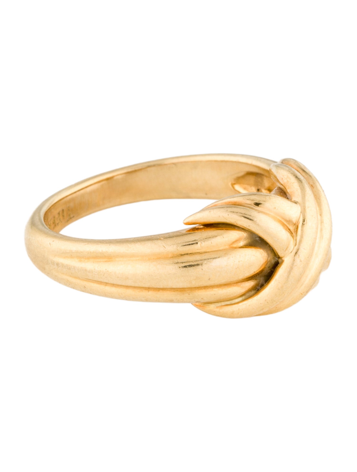 Tiffany & Co. Vintage 18K 'X ' Signature Ring