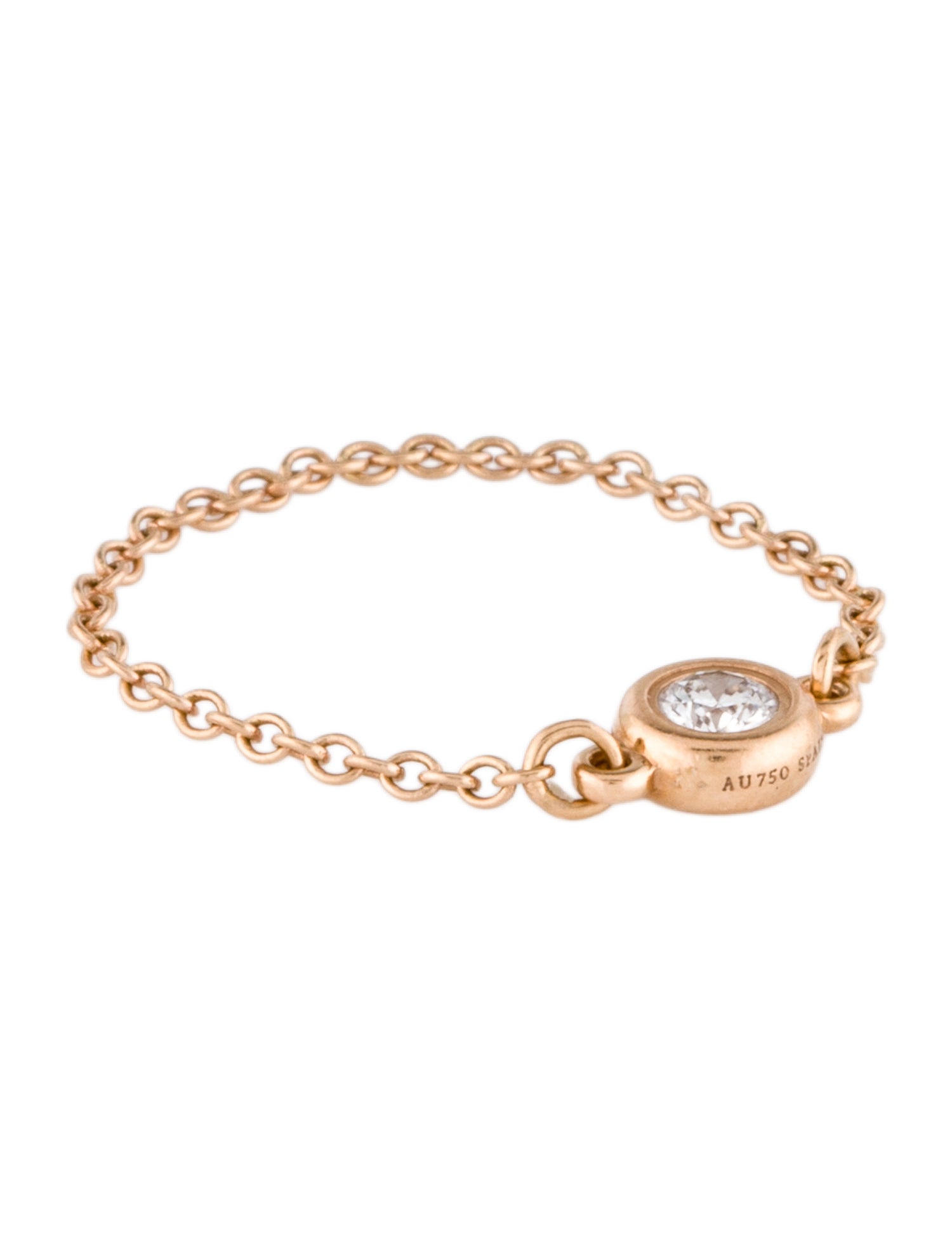 Tiffany & Co. 18K Diamond Diamonds by the Yard® Ring