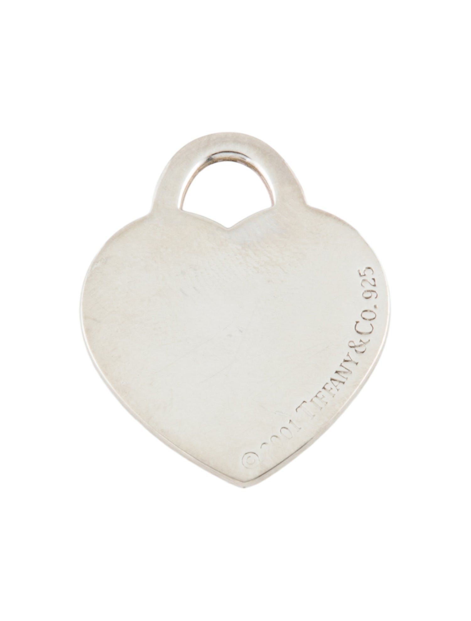 Tiffany & Co. Vintage Heart Tag Charm