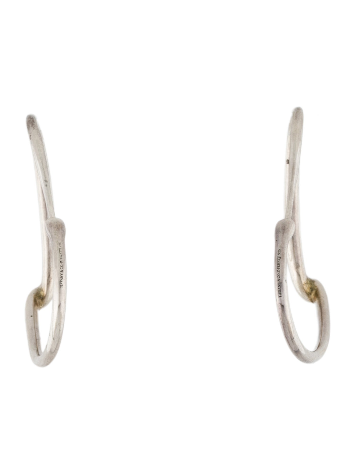Tiffany & Co. Open Heart Hoop Earrings - Hoop, Earrings