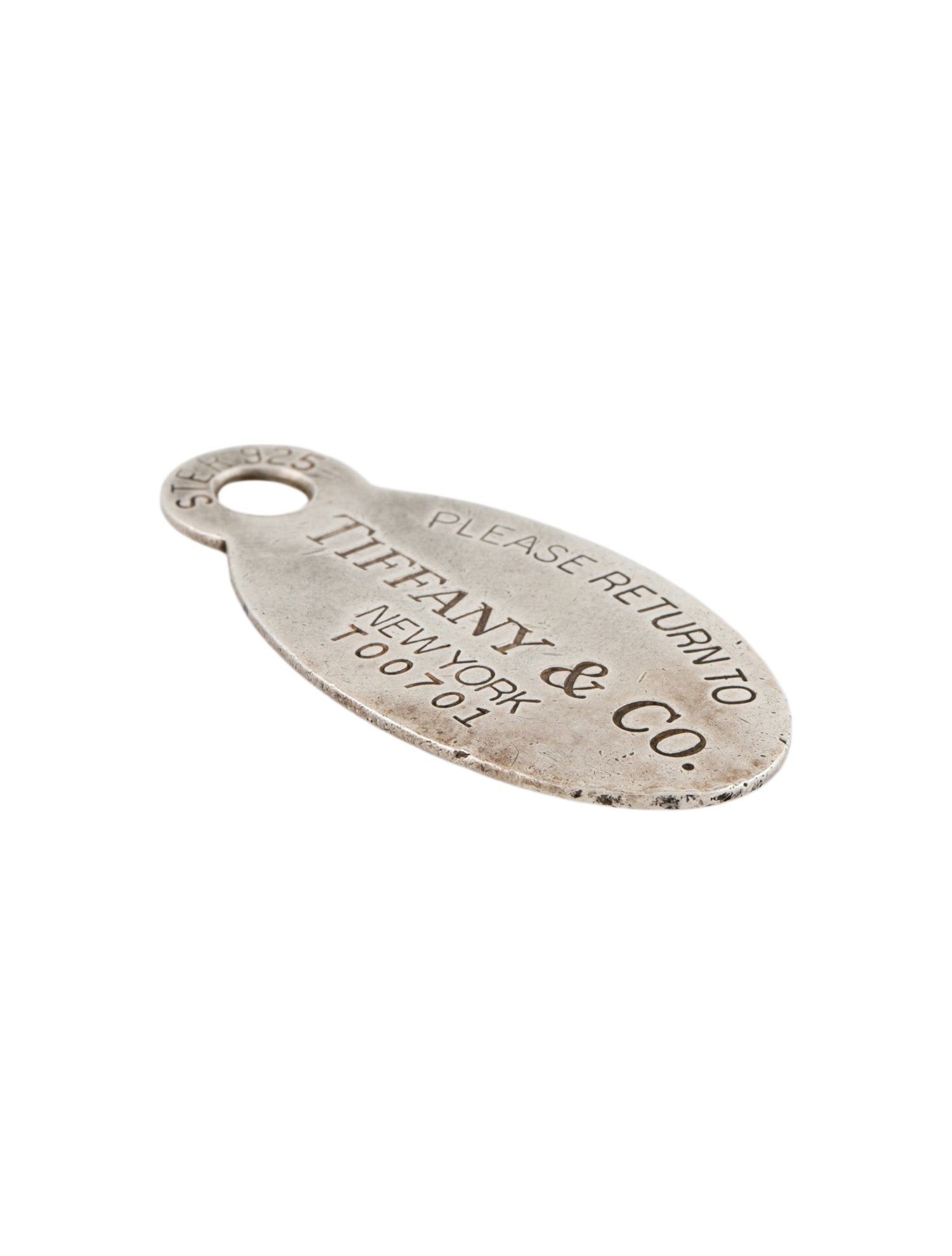 Tiffany & Co. Oval Tag Charm