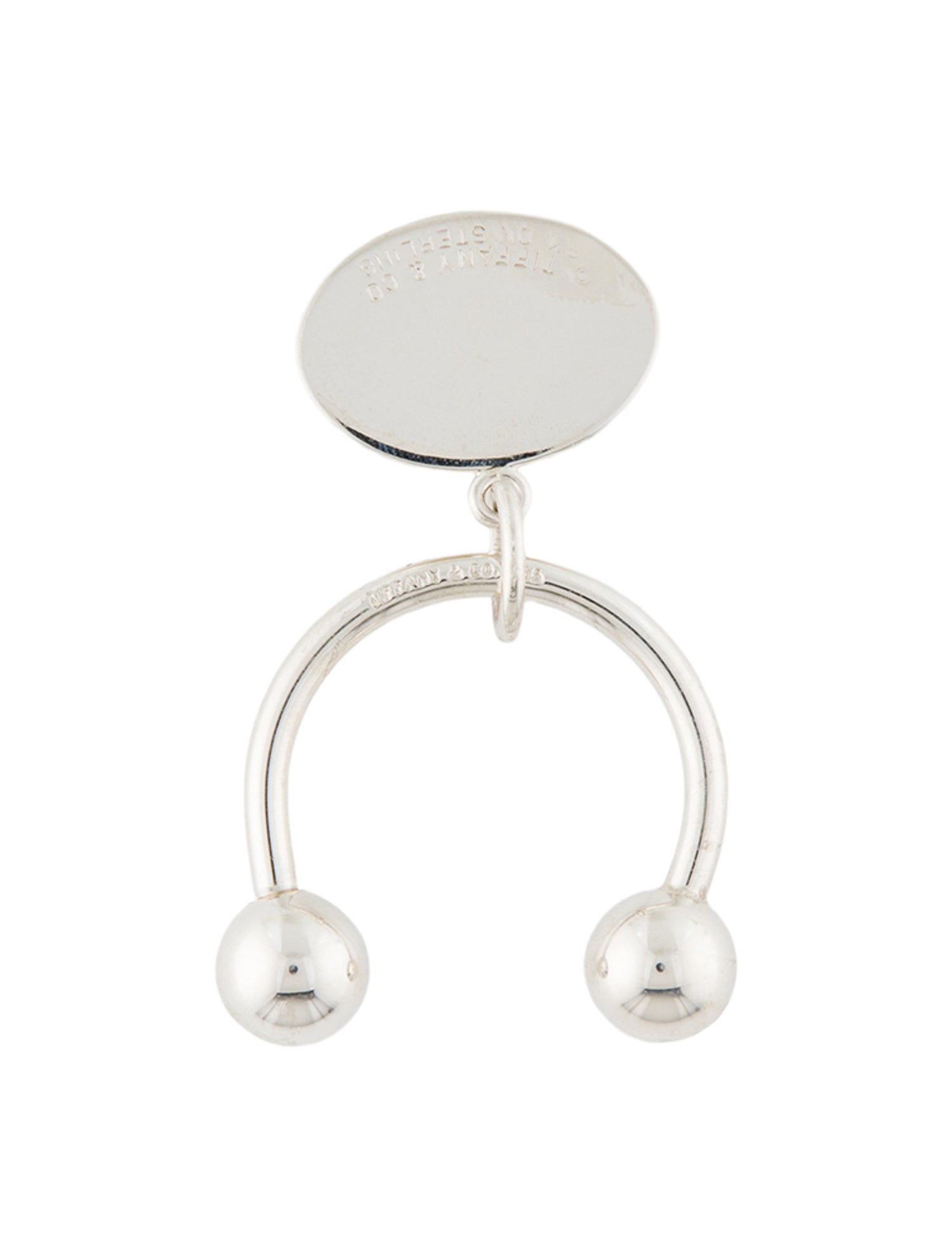 Tiffany & Co. Silver Key Ring