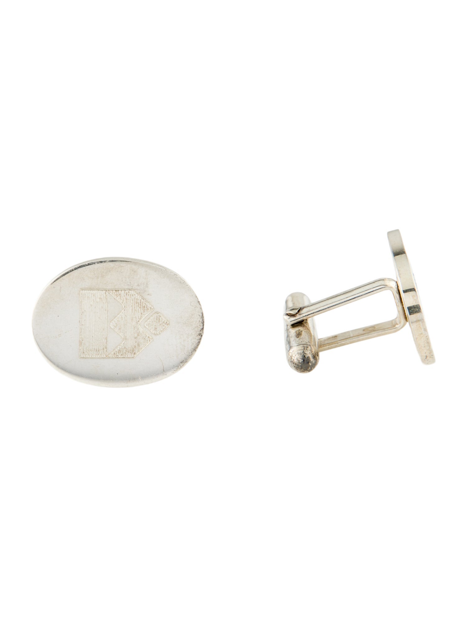 Tiffany & Co. Deutsche Bank Classic Oval Cufflinks