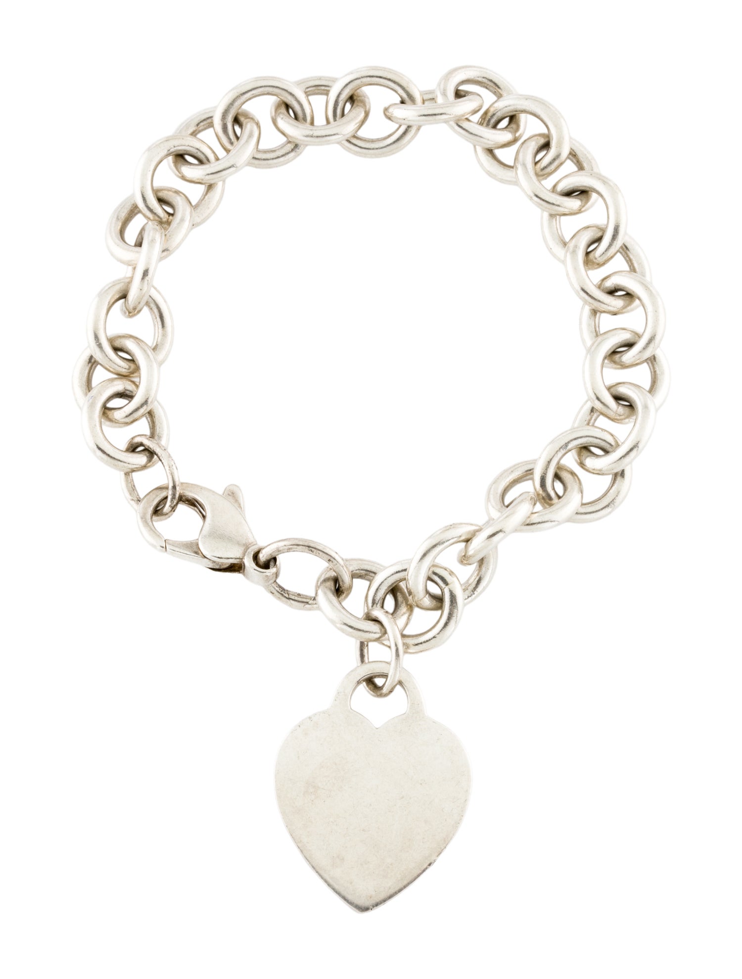 Tiffany & Co. Heart Tag Link Bracelet