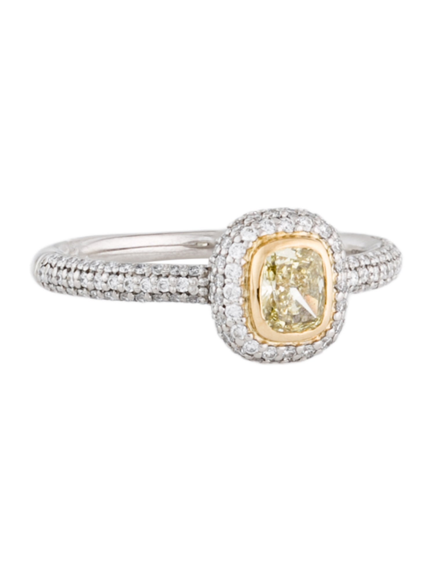 Tiffany & Co. Platinum Diamond Soleste Engagement Ring