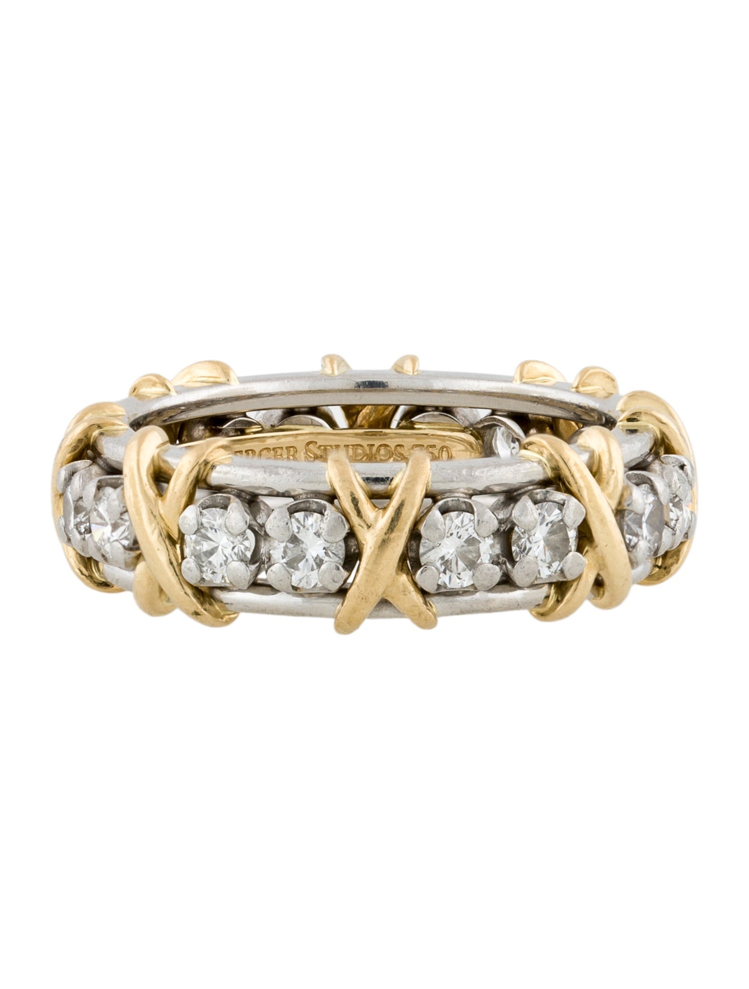 Tiffany & Co. Diamond Sixteen Stone Ring