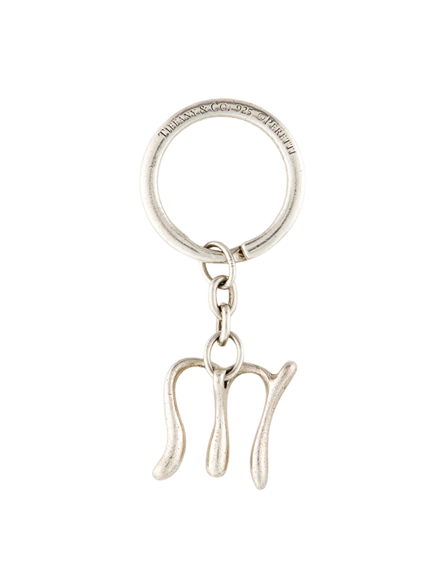 Tiffany & Co. M keychain