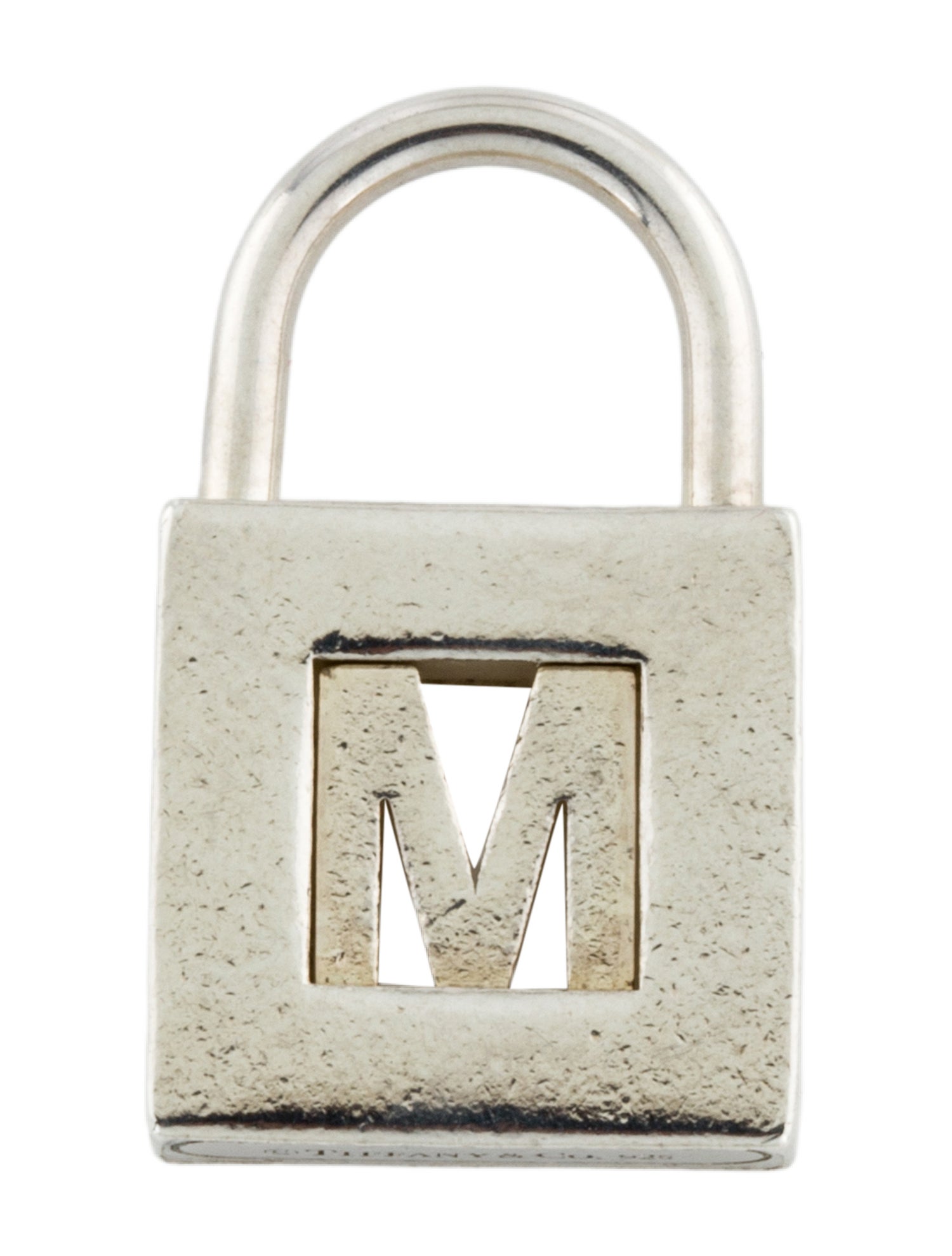 Tiffany & Co. Letter 'M' Lock Charm
