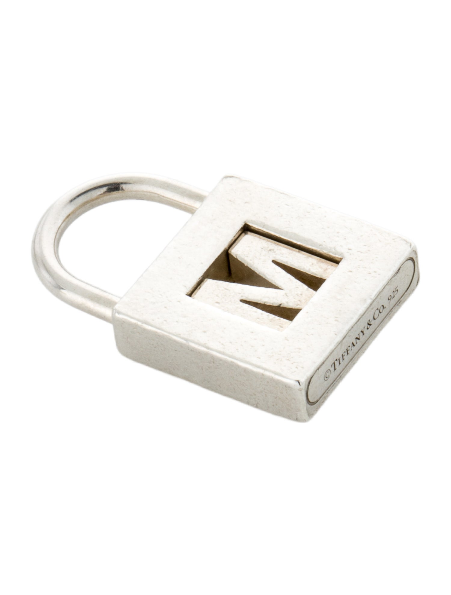 Tiffany & Co. Letter 'M' Lock Charm