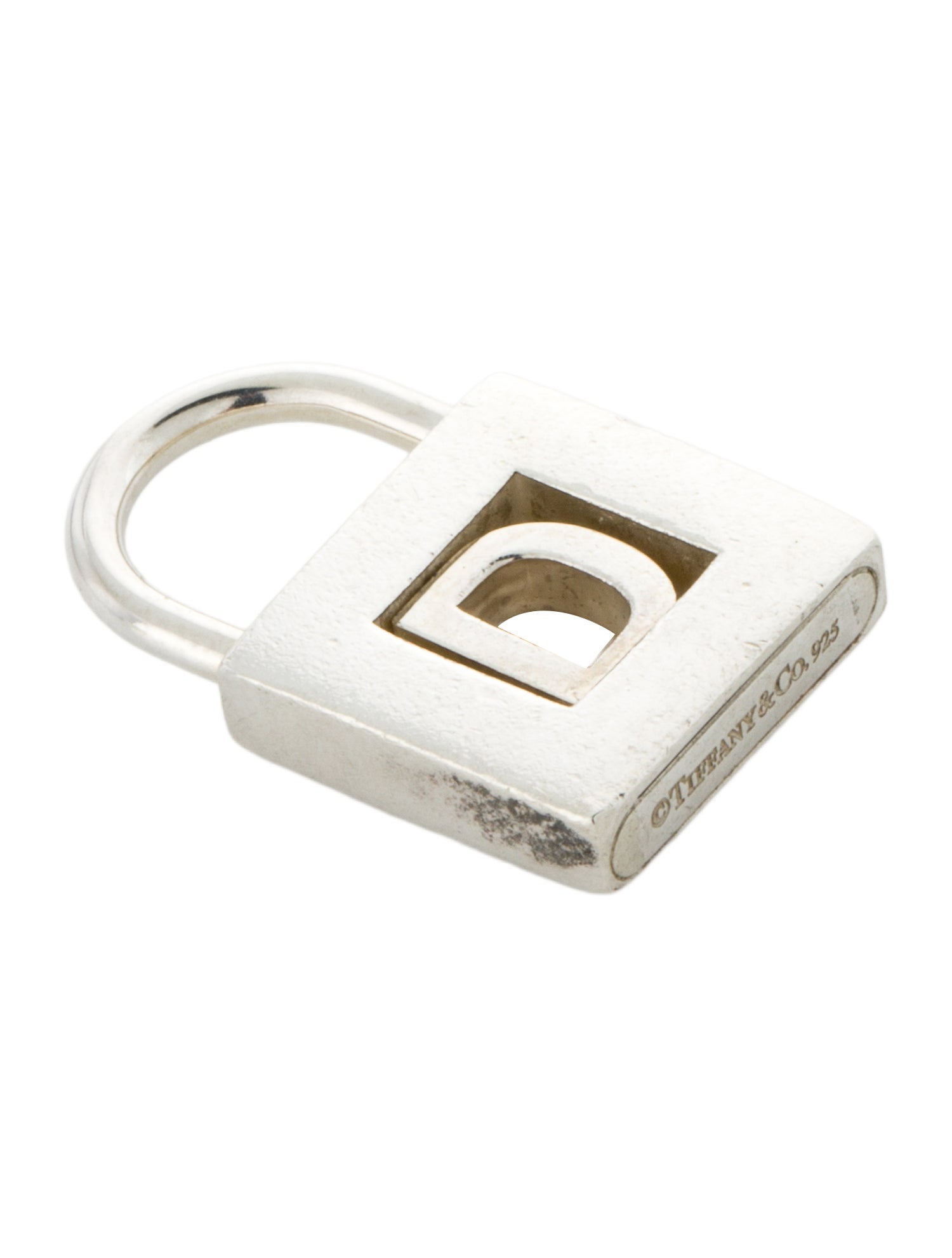 Tiffany & Co. Letter 'D' Lock Charm