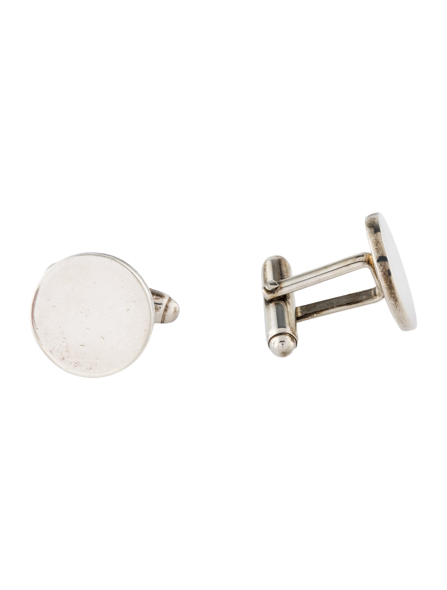 Tiffany & Co. Round Cufflinks