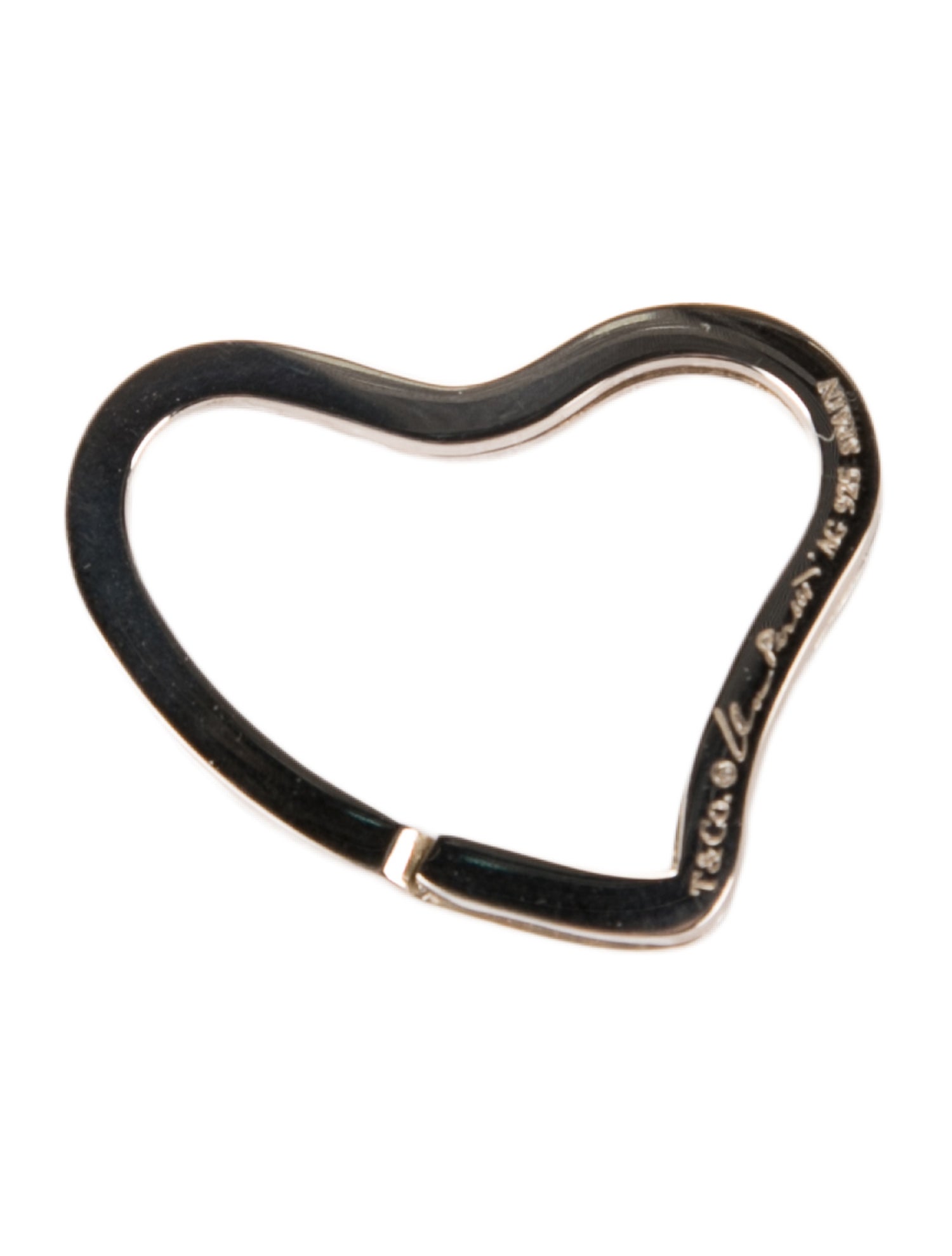 Tiffany & Co. Heart Shaped Keyring