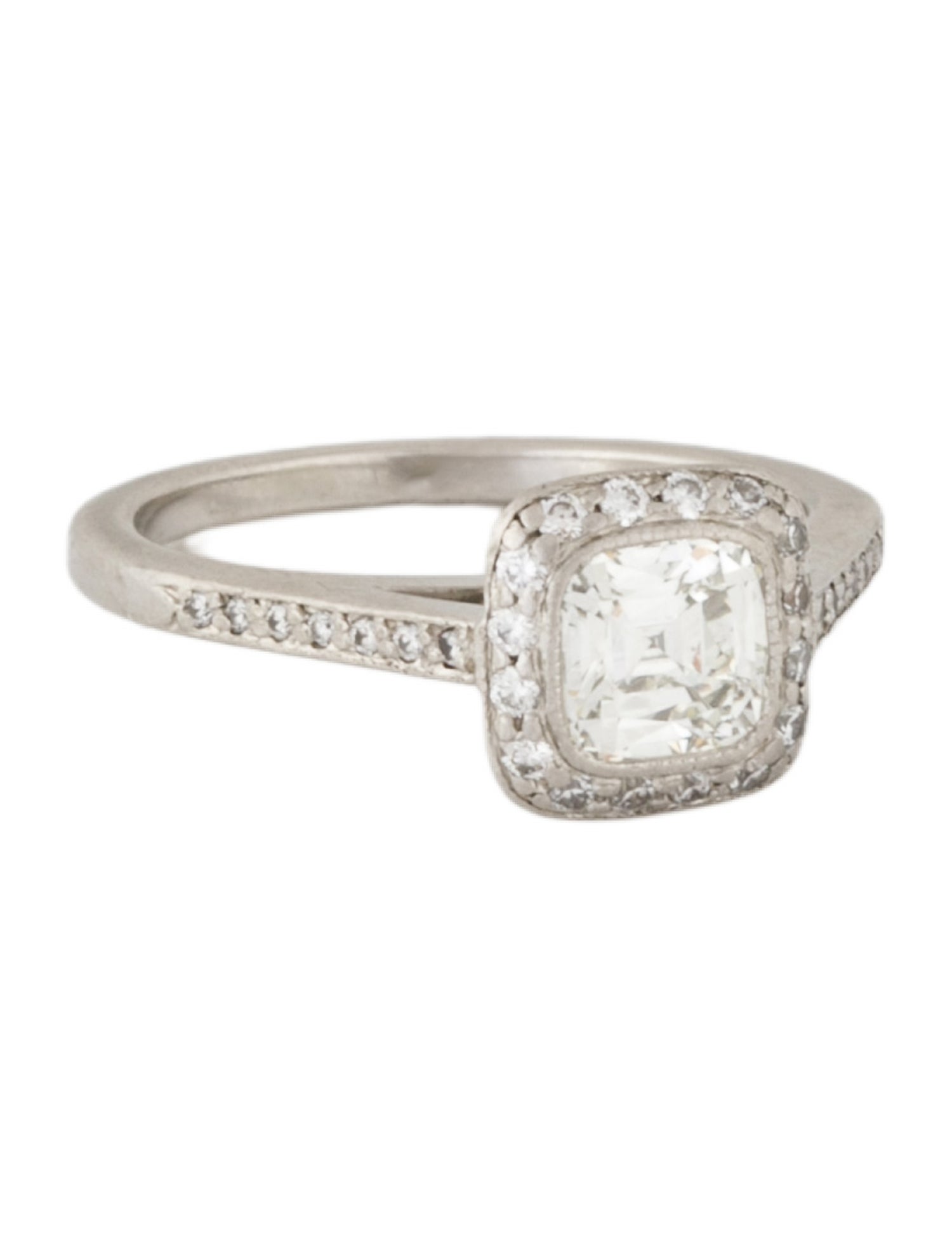 Tiffany & Co. Platinum Diamond Engagement Ring