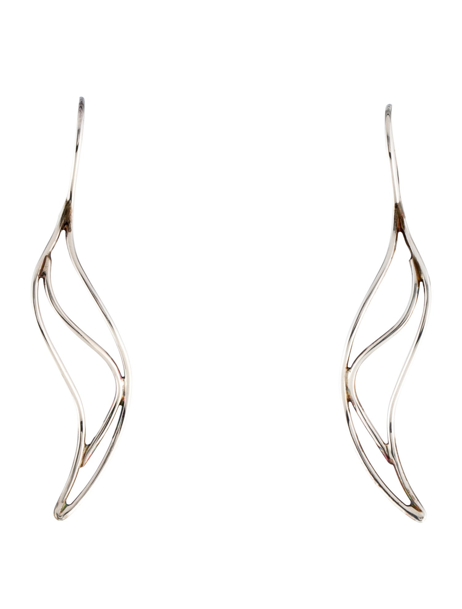 Tiffany & Co. Small Wave Drop Earrings