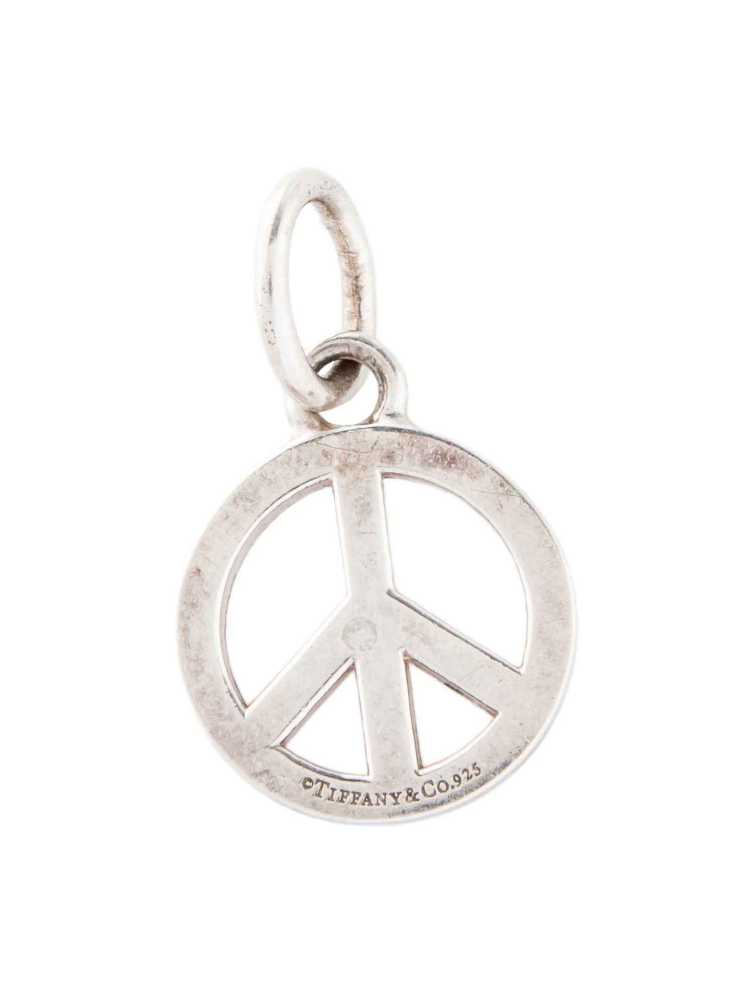 Tiffany & Co. Peace Sign Pendant