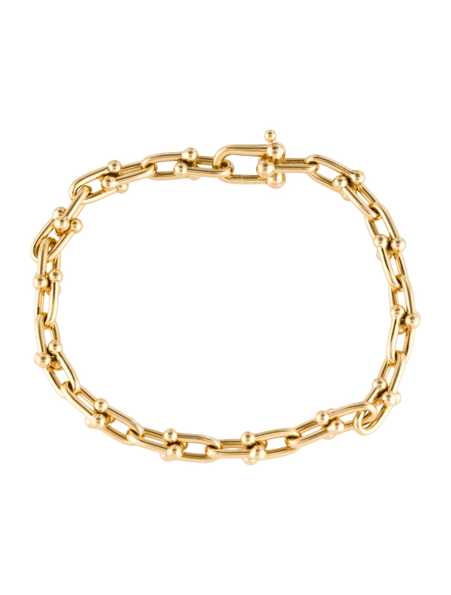 Tiffany & Co. 18K Small Link Bracelet