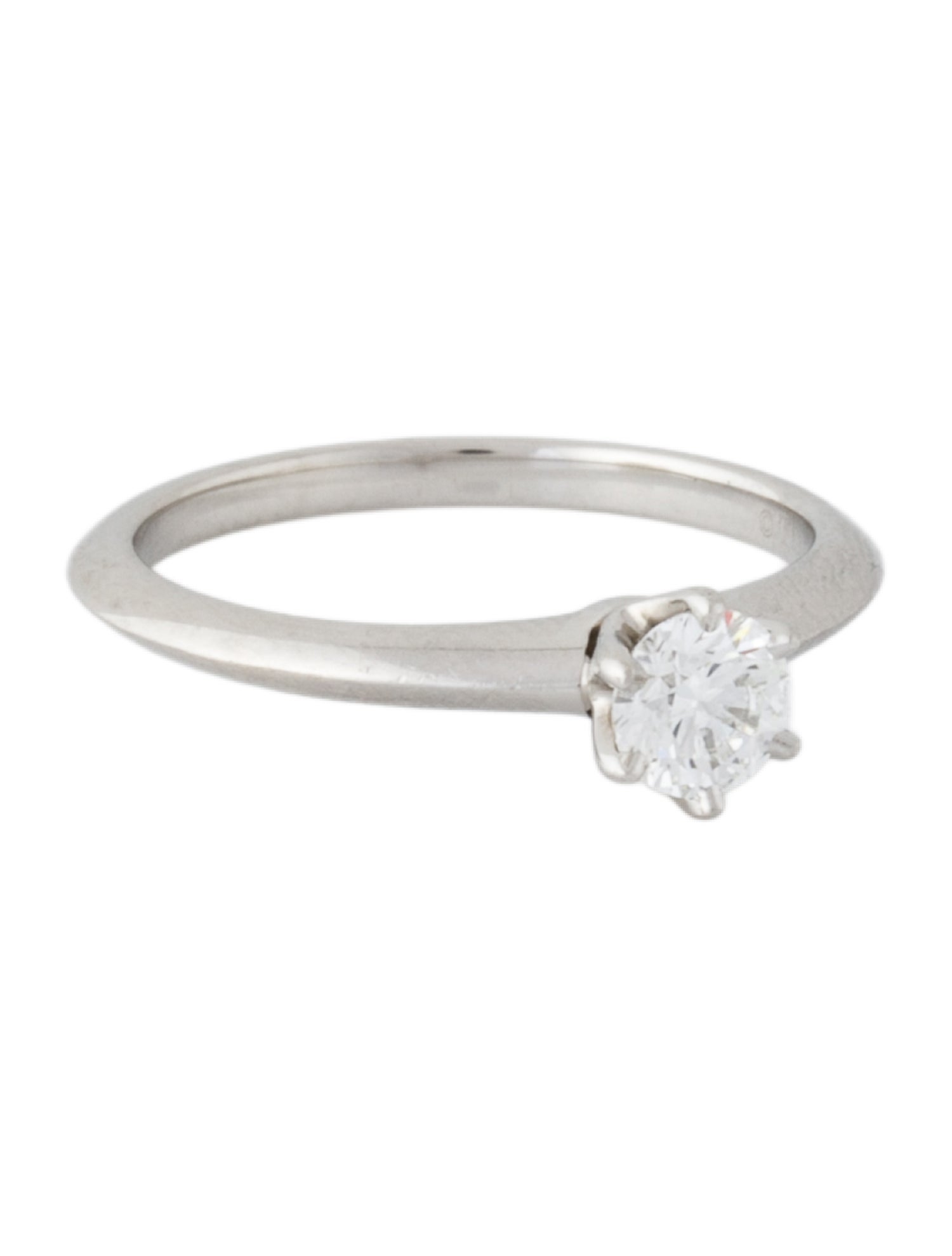 Tiffany & Co. Platinum Diamond Engagement Ring
