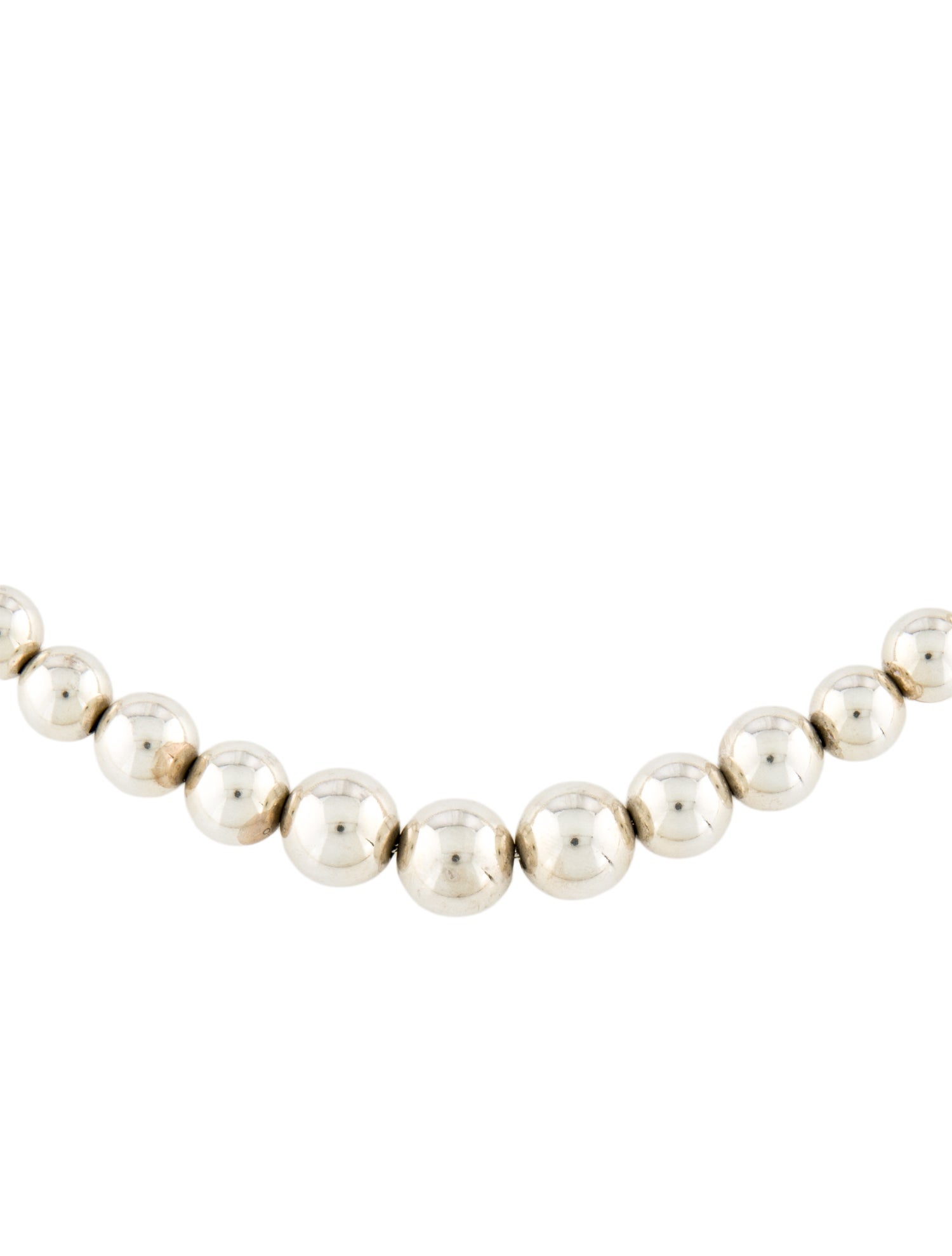 Tiffany & Co. Graduated Ball Necklace