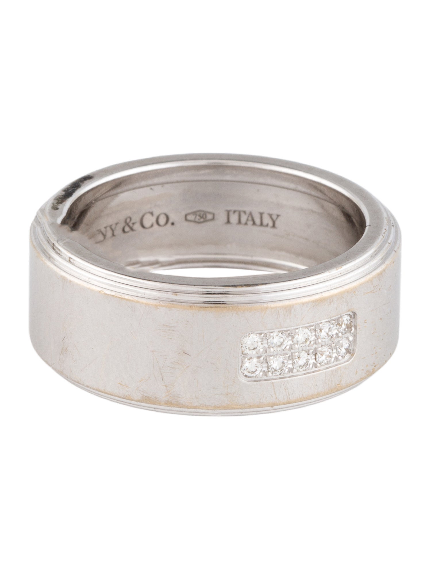Tiffany & Co. 18K Diamond Century Wedding Band