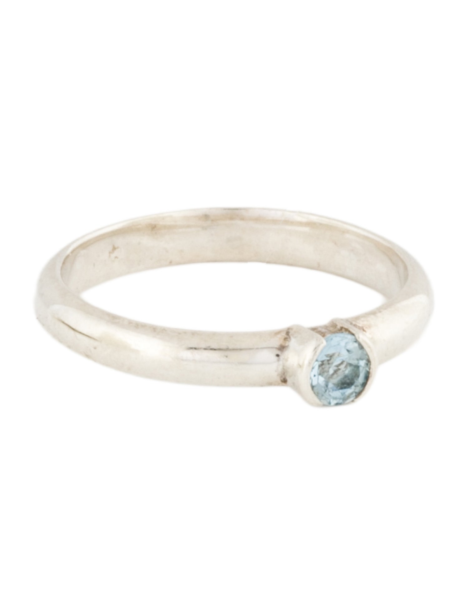 Tiffany & Co. Aquamarine Stacking Ring