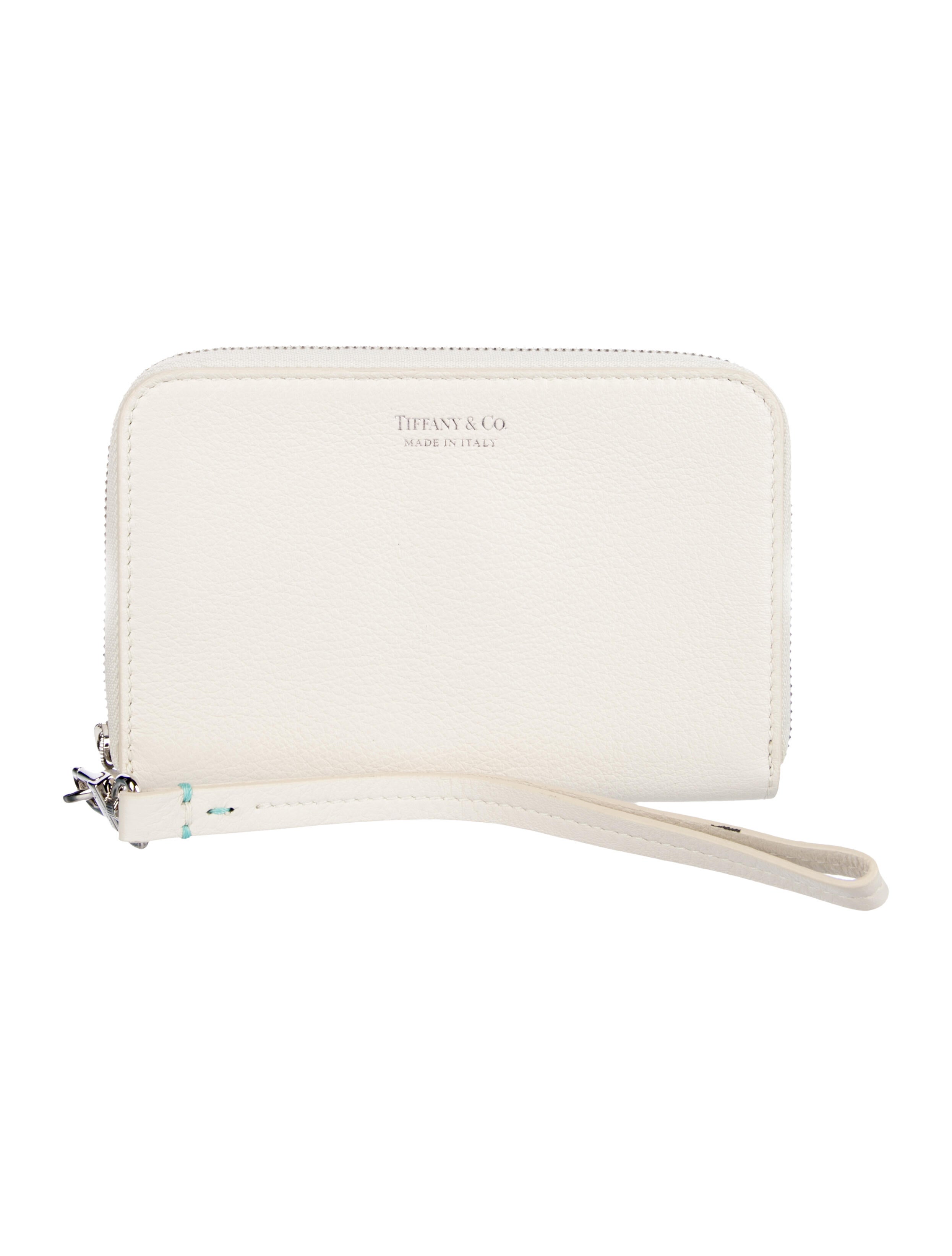 Tiffany & Co. Leather Wristlet
