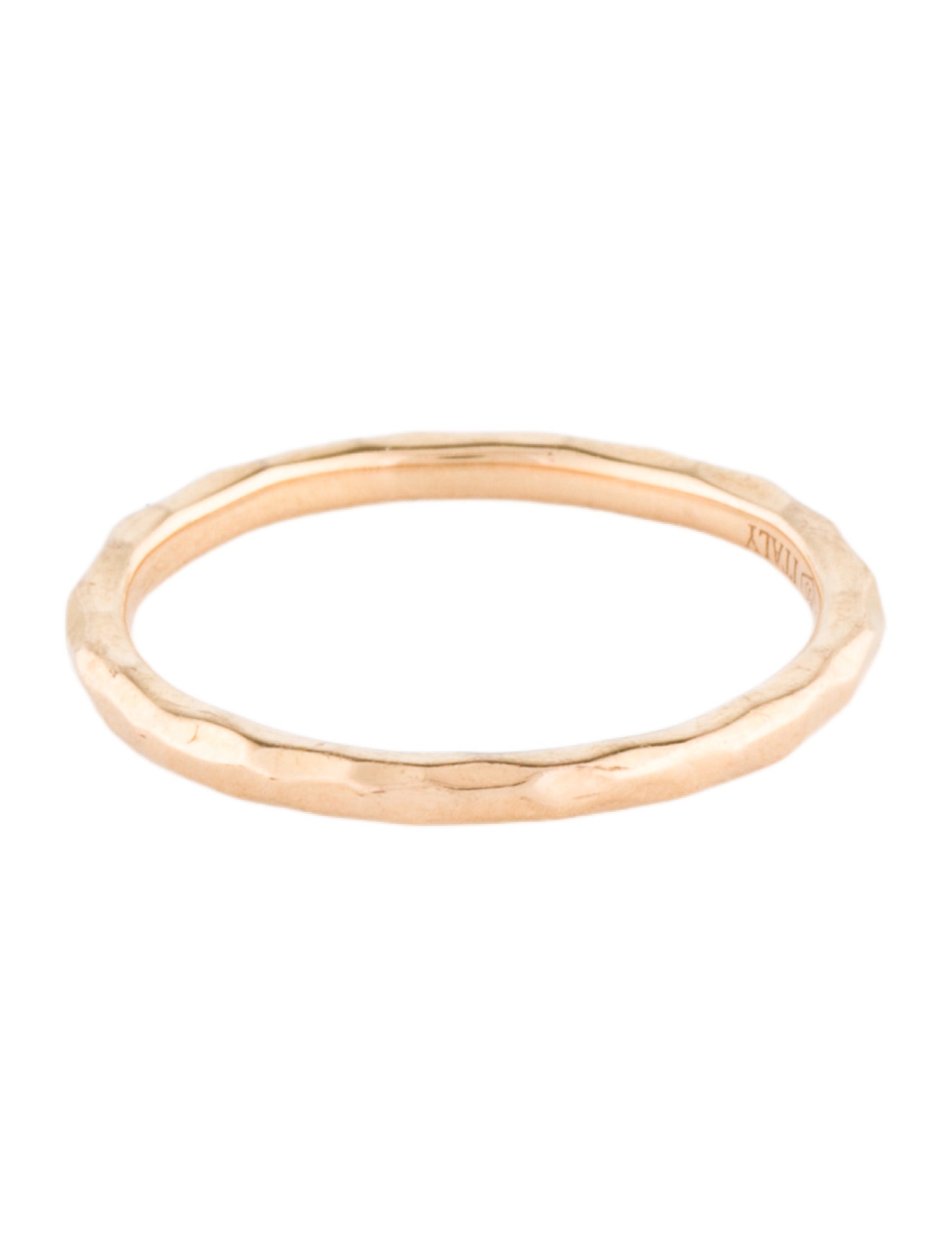 Tiffany & Co. 18K Hammered Ring
